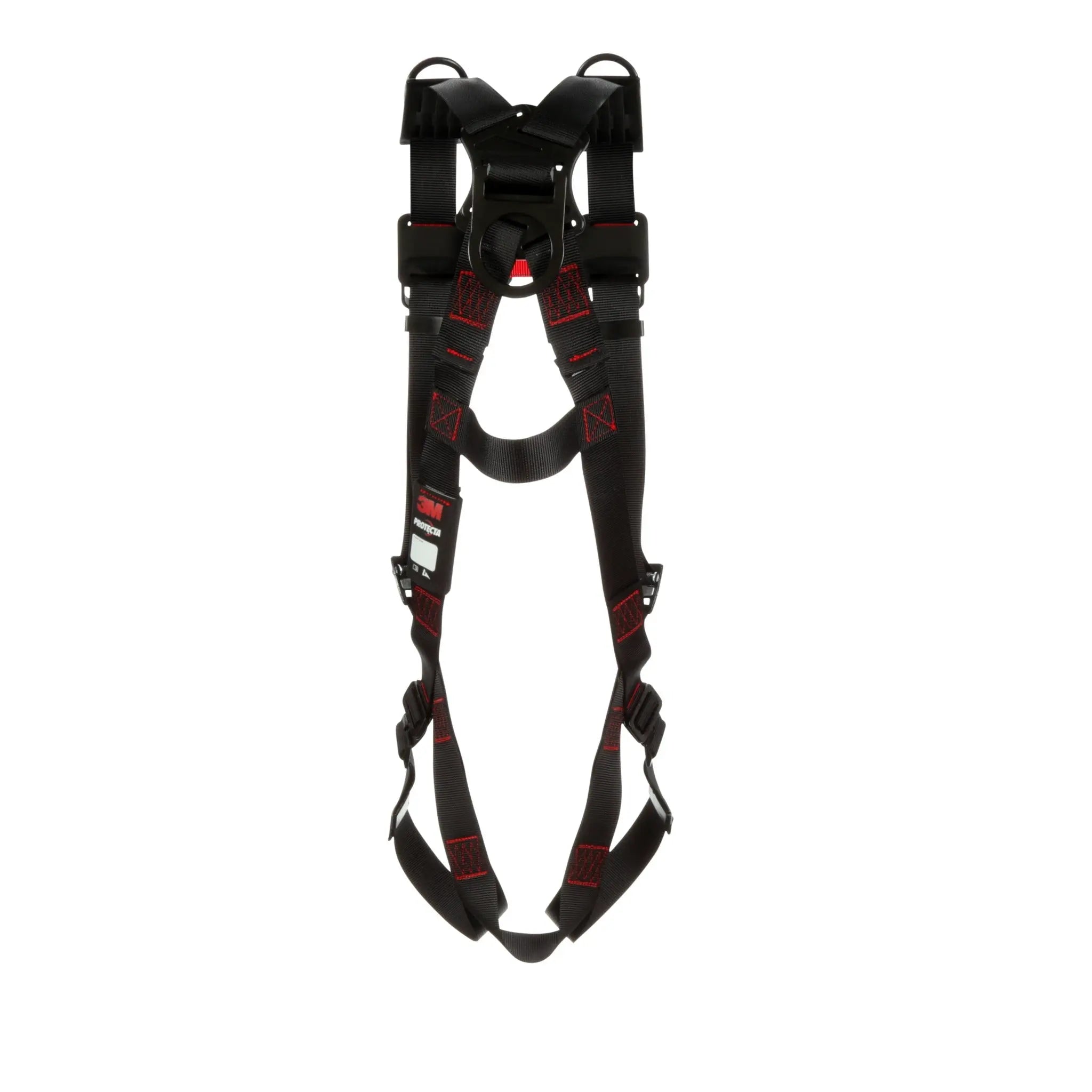 3M Protecta Vest-Style Retrieval Harness 1161579 Black, Back View