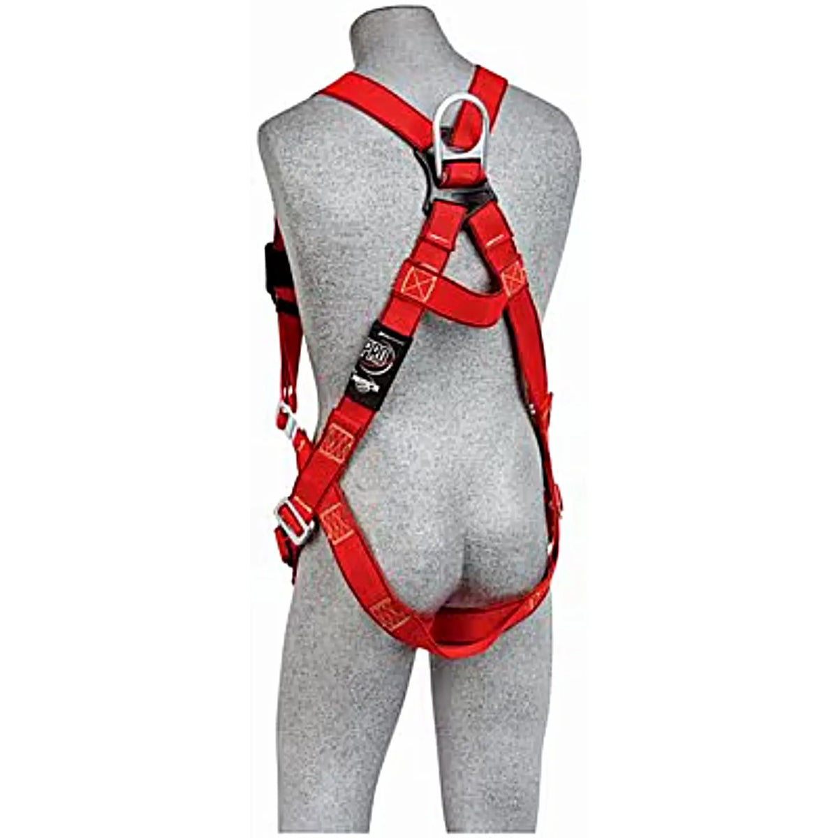 3M PROTECTA PRO Vest-Style Welders Harness 1191369 Red Small 1 EA Case, Back