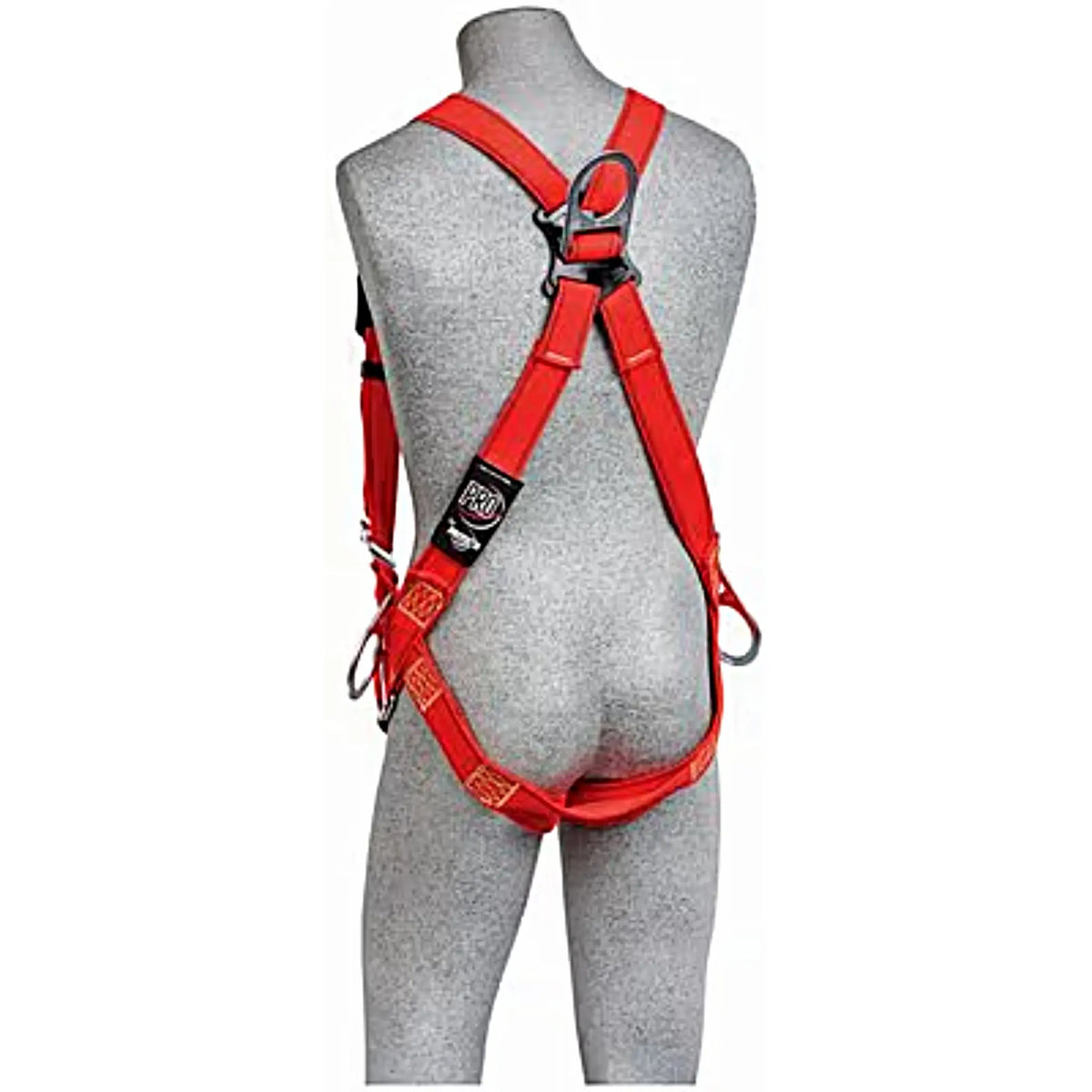 3M PROTECTA PRO Vest-Style Positioning Harness for Hot Work Use 1191370 Red Small 1 EA Case, Back