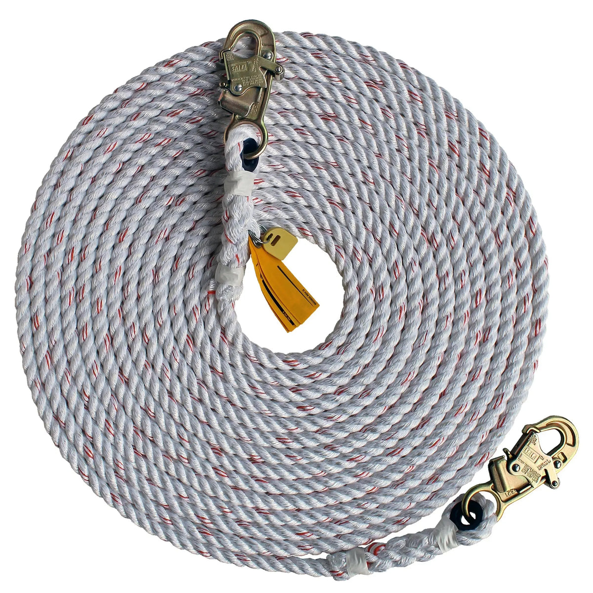 3M DBI-SALA Rope Lifeline with 2 Snap Hooks 1202790, 1 EA, Main Image