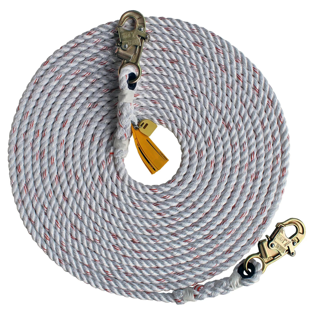 3M DBI-SALA Rope Lifeline with 2 Snap Hooks 1202842, 1 EA, Main Image