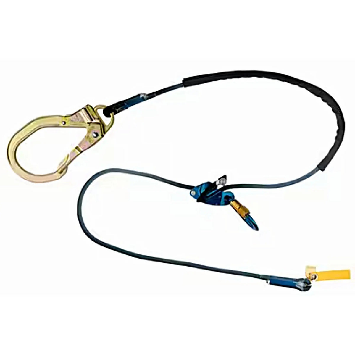 3M DBI-SALA Trigger X Tie-Back Adjustable Rope Positioning Lanyard - Single Mode 1234088, Blue, 10', 1 EA/Case, Main Image
