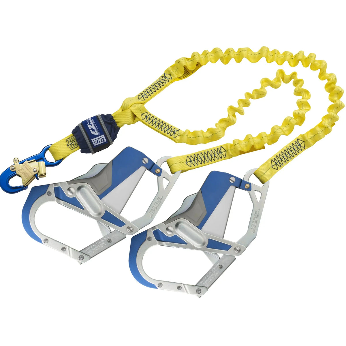 3M DBI-SALA EZ-Stop 100% Tie-Off Shock Absorbing Lanyard 1246409, Yellow, 1 EA, Main Image