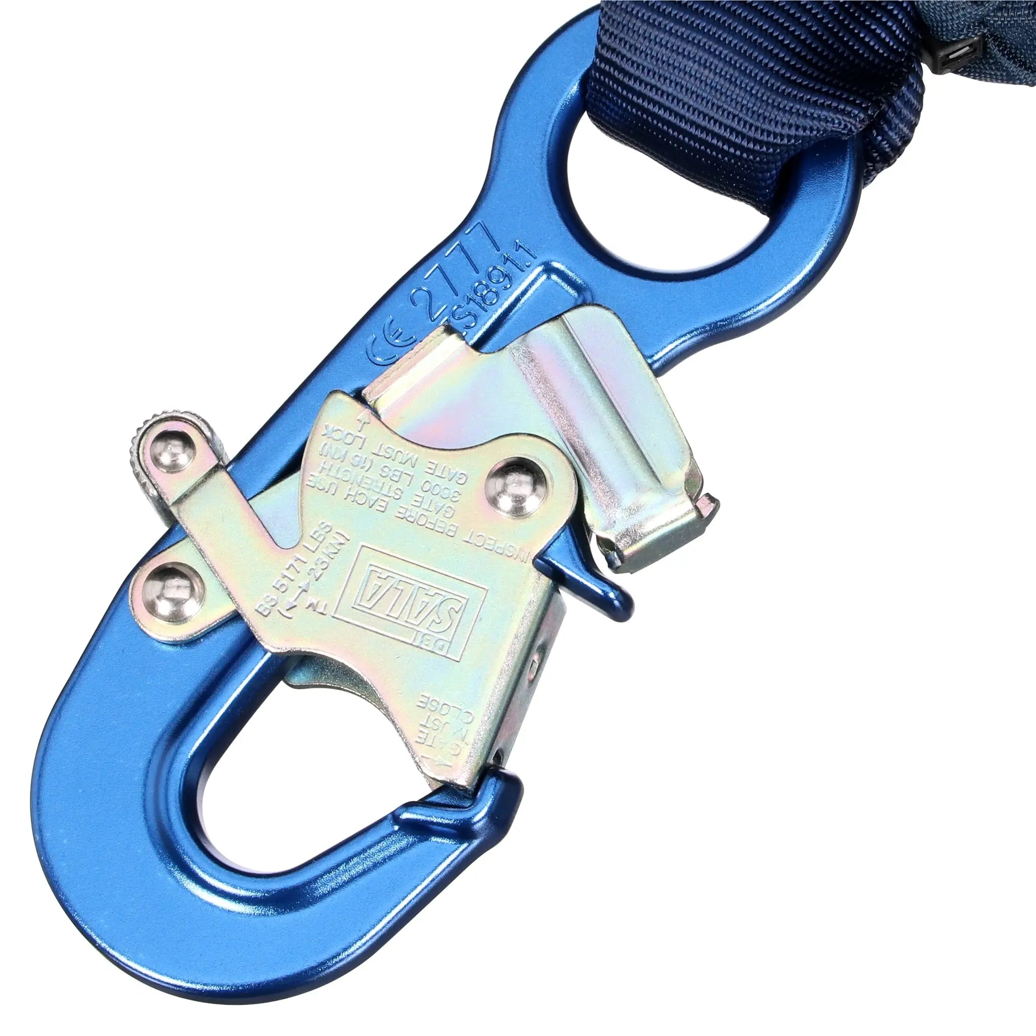 3M DBI-SALA Force2 Shock Absorbing Lanyard 1246414, Yellow, 1 EA, 6th image