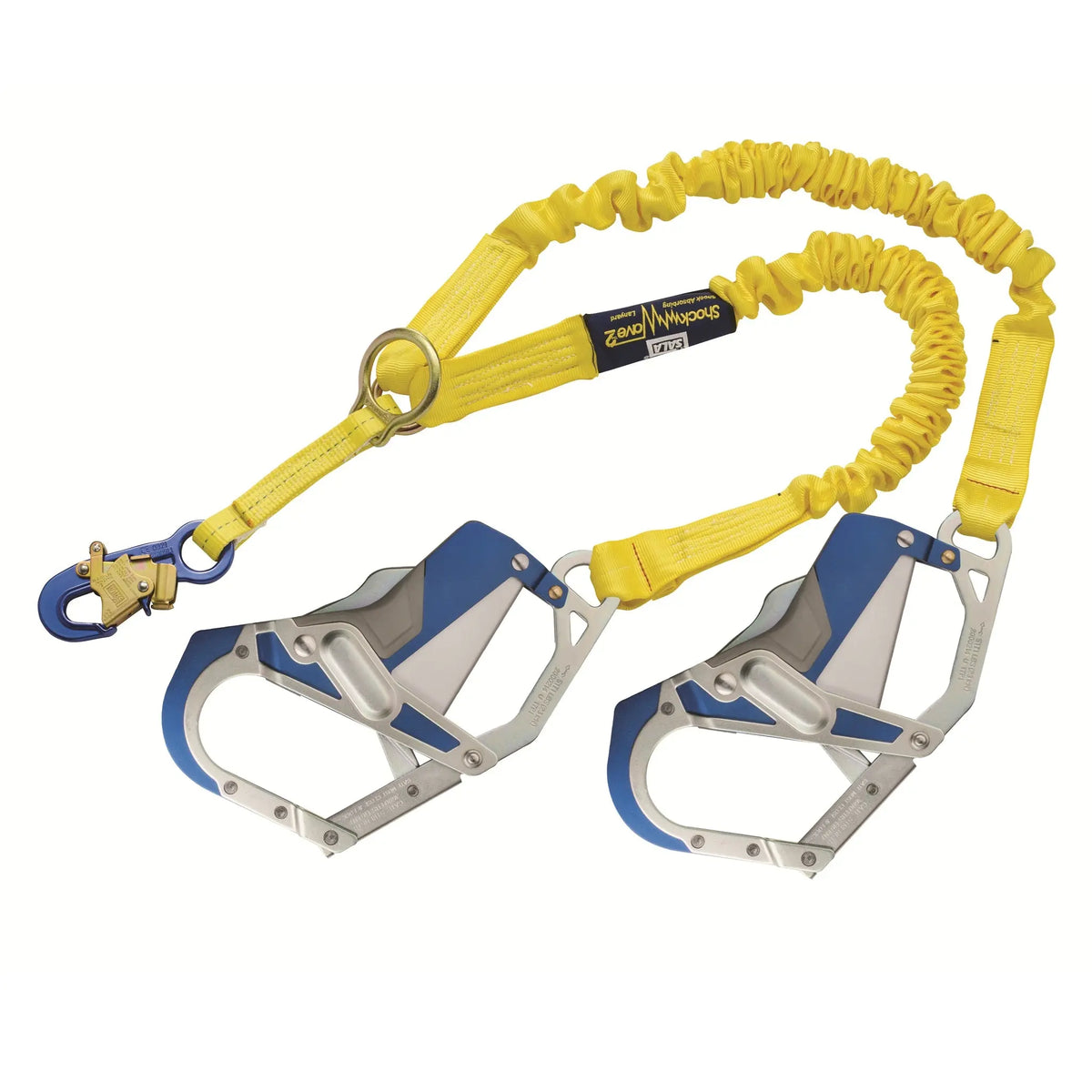 3M DBI-SALA ShockWave 2 100% Tie-Off Rescue Shock Absorbing Lanyard 1246418, Yellow, 1 EA, Main Image