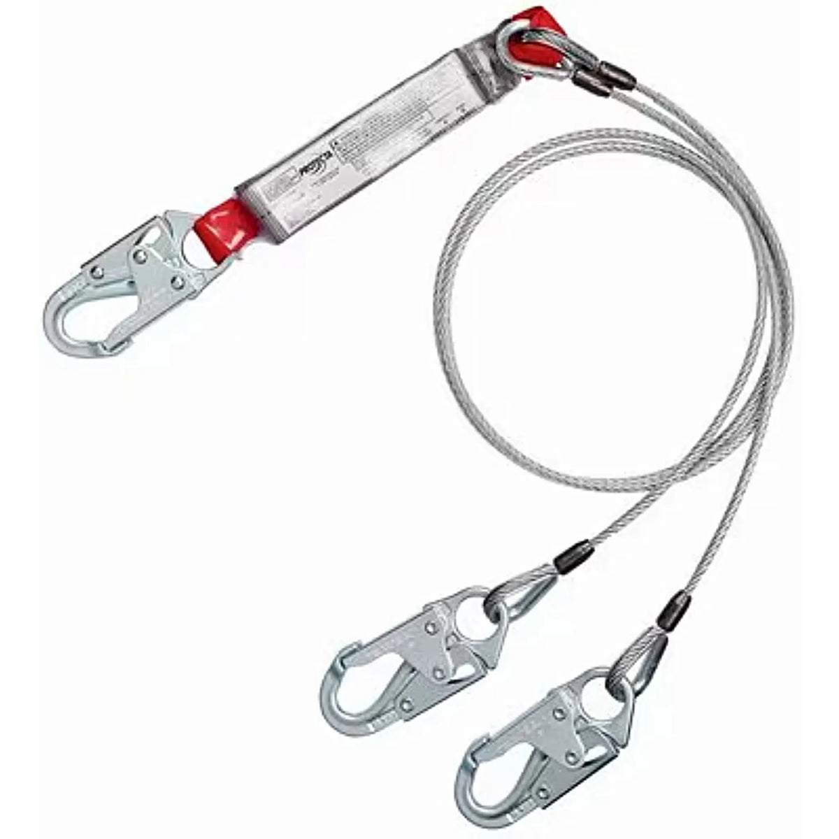 3M PROTECTA PRO Pack Cable 100% Tie-Off Shock Absorbing Lanyard 1340451 1 EA, Main Image