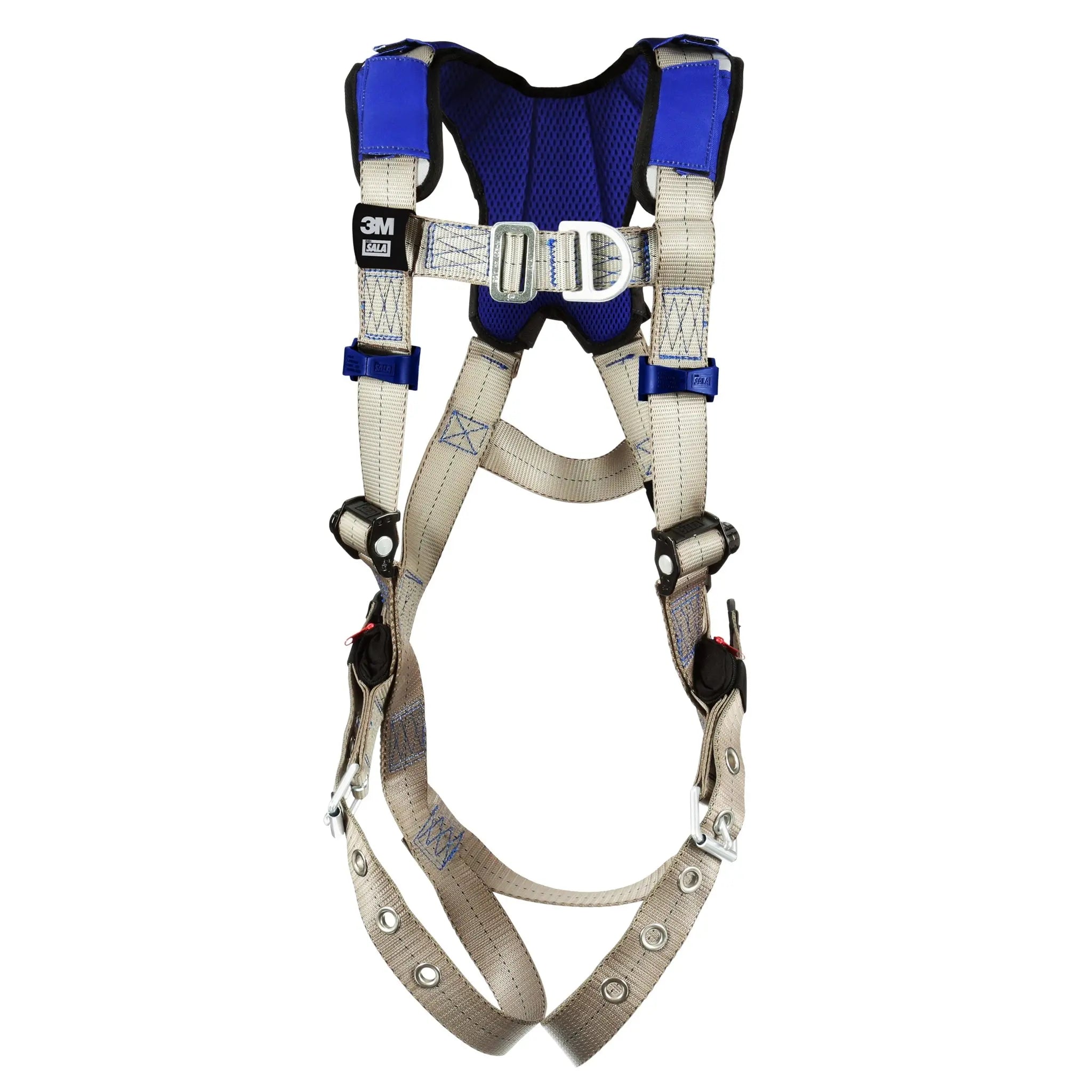3M DBI-SALA 1401006 ExoFit X100 Comfort Vest Climbing Safety Harness, Gray, Medium, 1 Each