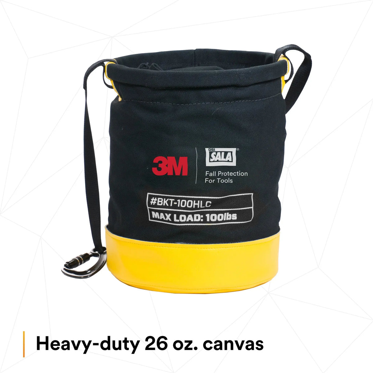 3M DBI-SALA Safe Bucket 100 lb. Load Rated Drawstring Canvas 1500133, 1 EA, 3rd image