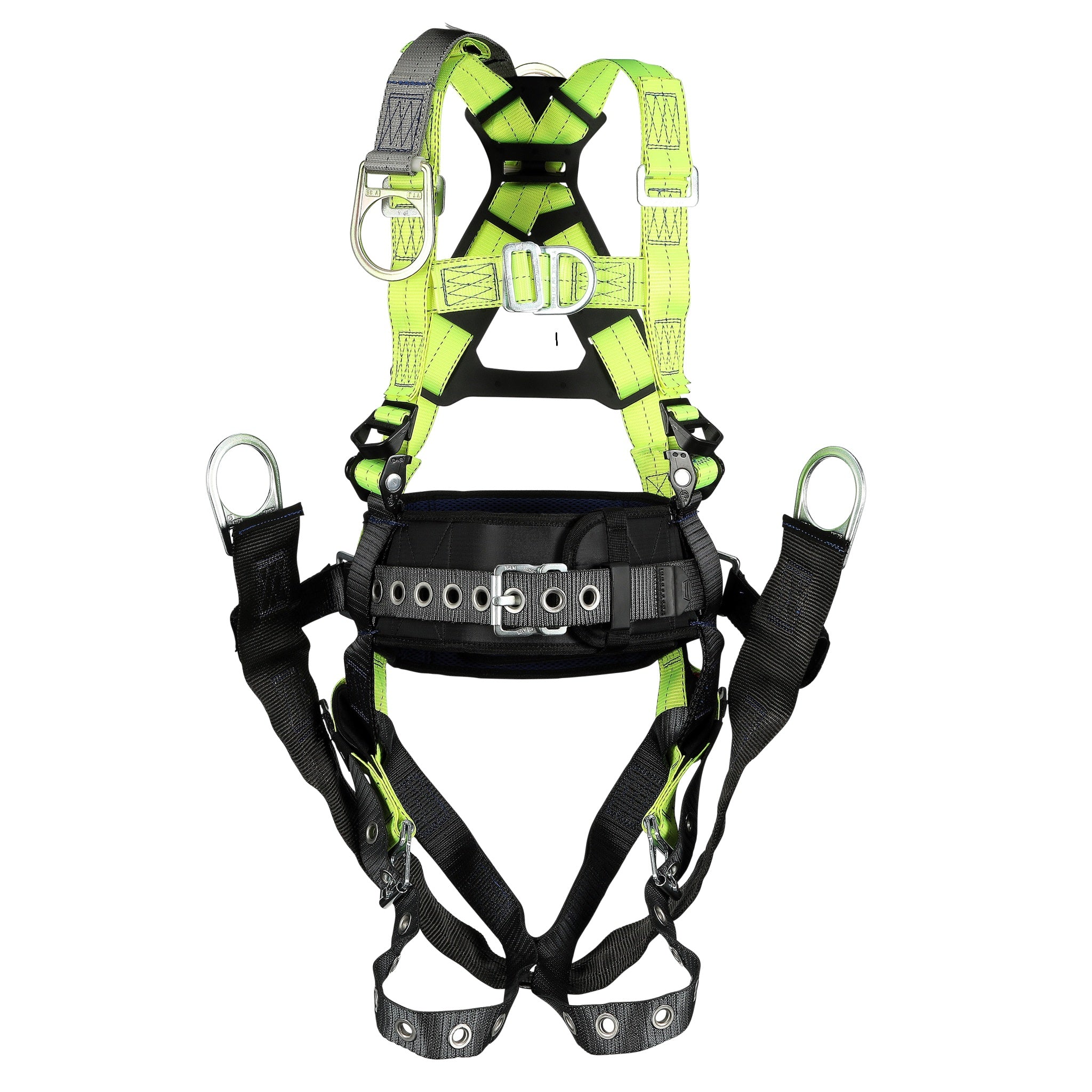 3M DBI-Sala ExoFit X50 Sling Oil and Gas Climbing/Suspension Safety Harness with Seat, ANSI, Center