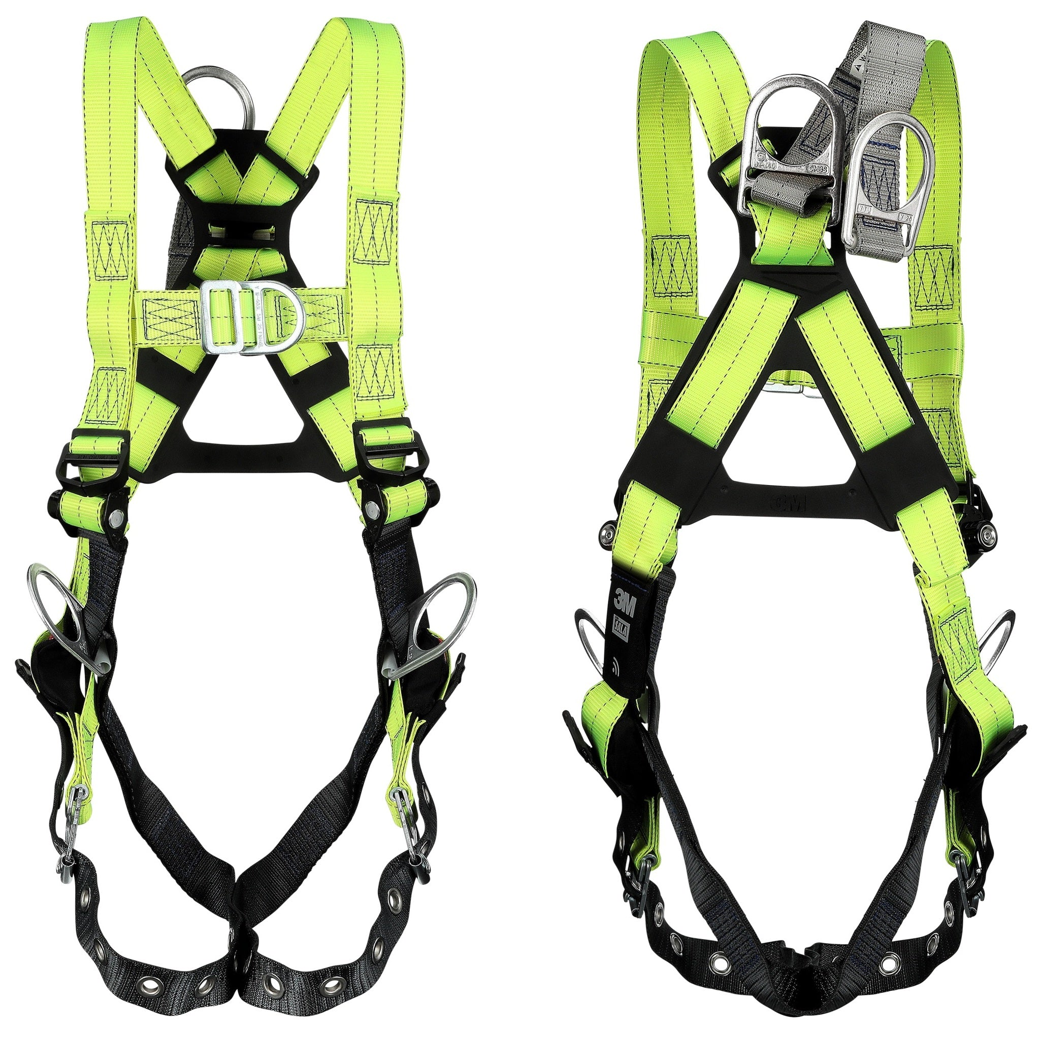 3M DBI-Sala ExoFit X50 Vest Oil and Gas Climbing/Suspension Safety Harness with Seat Sling, ANSI