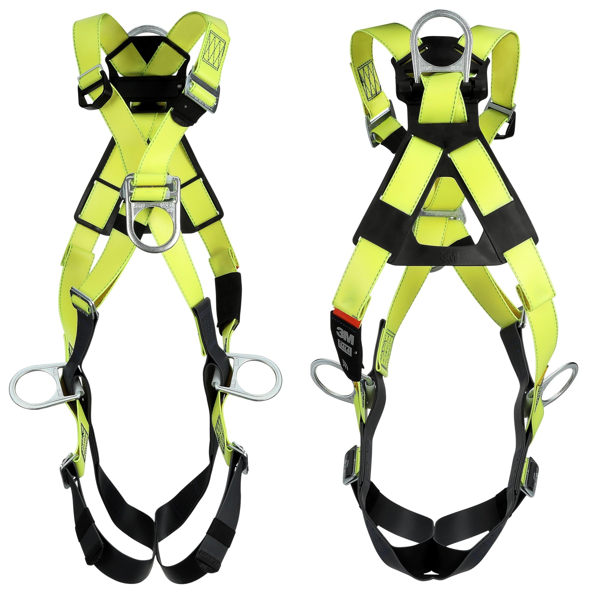 3M DBI-Sala ExoFit 1600215 X50 Coated Cross-Over Web Climbing /Positioning Safety Harness, ANSI, Medium/Large, 1 Each
