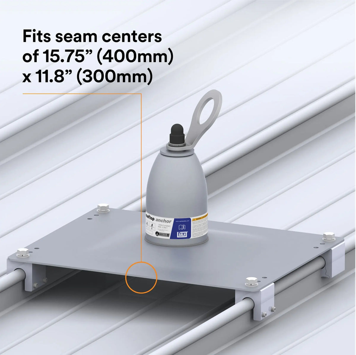 3M DBI-SALA Roof Top Anchor 2100138, 1 EA, 3rd image
