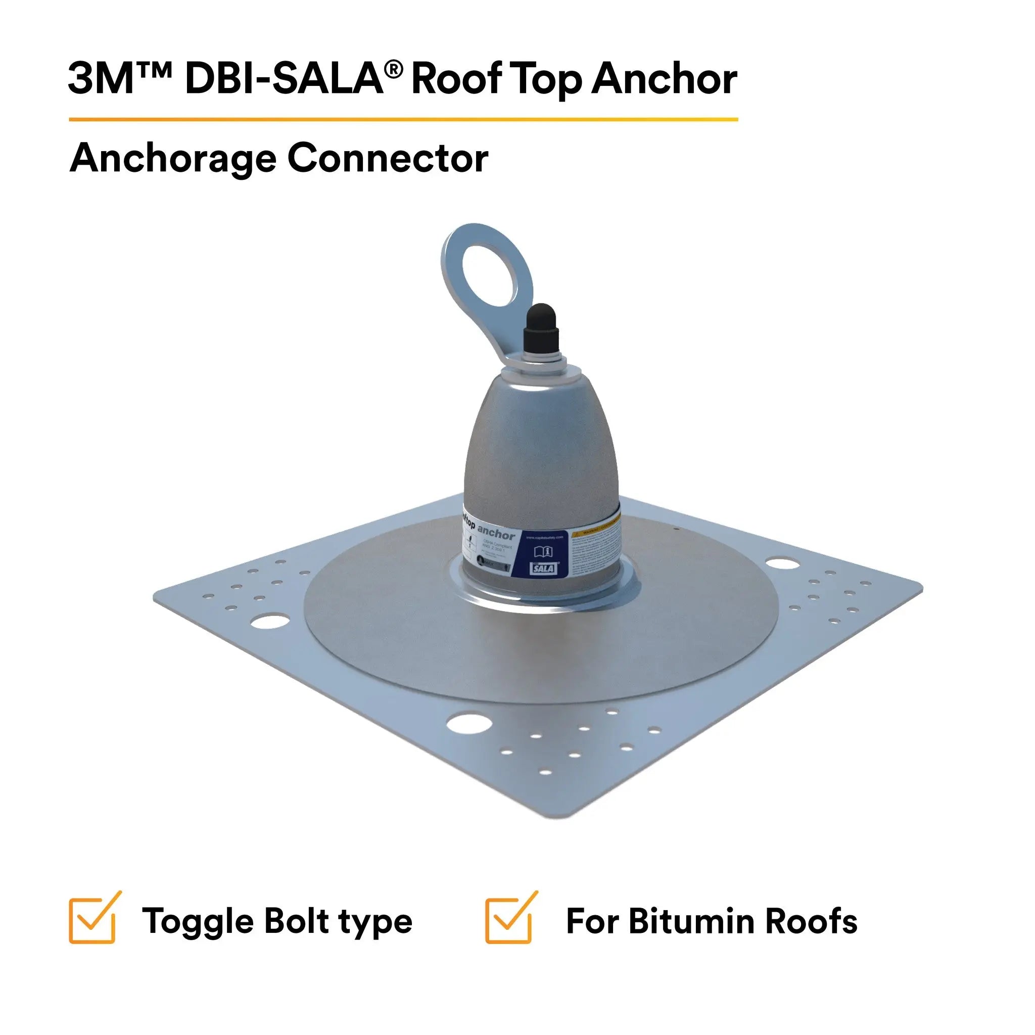 3M DBI-SALA Roof Top Anchor 2100142, 1 EA, 2nd Image