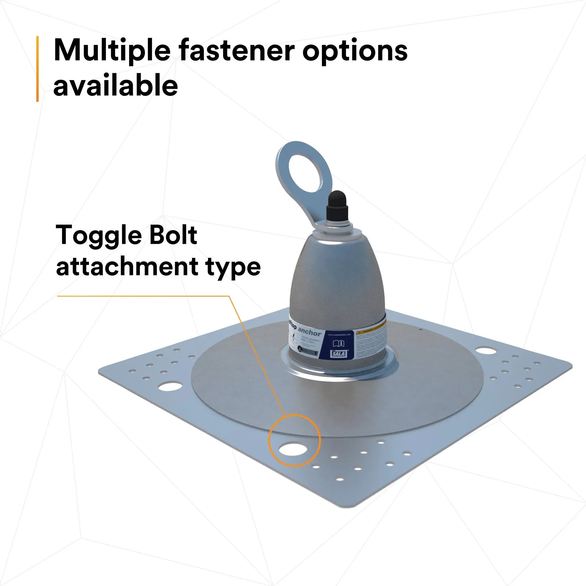 3M DBI-SALA Roof Top Anchor 2100142, 1 EA, 3rd image