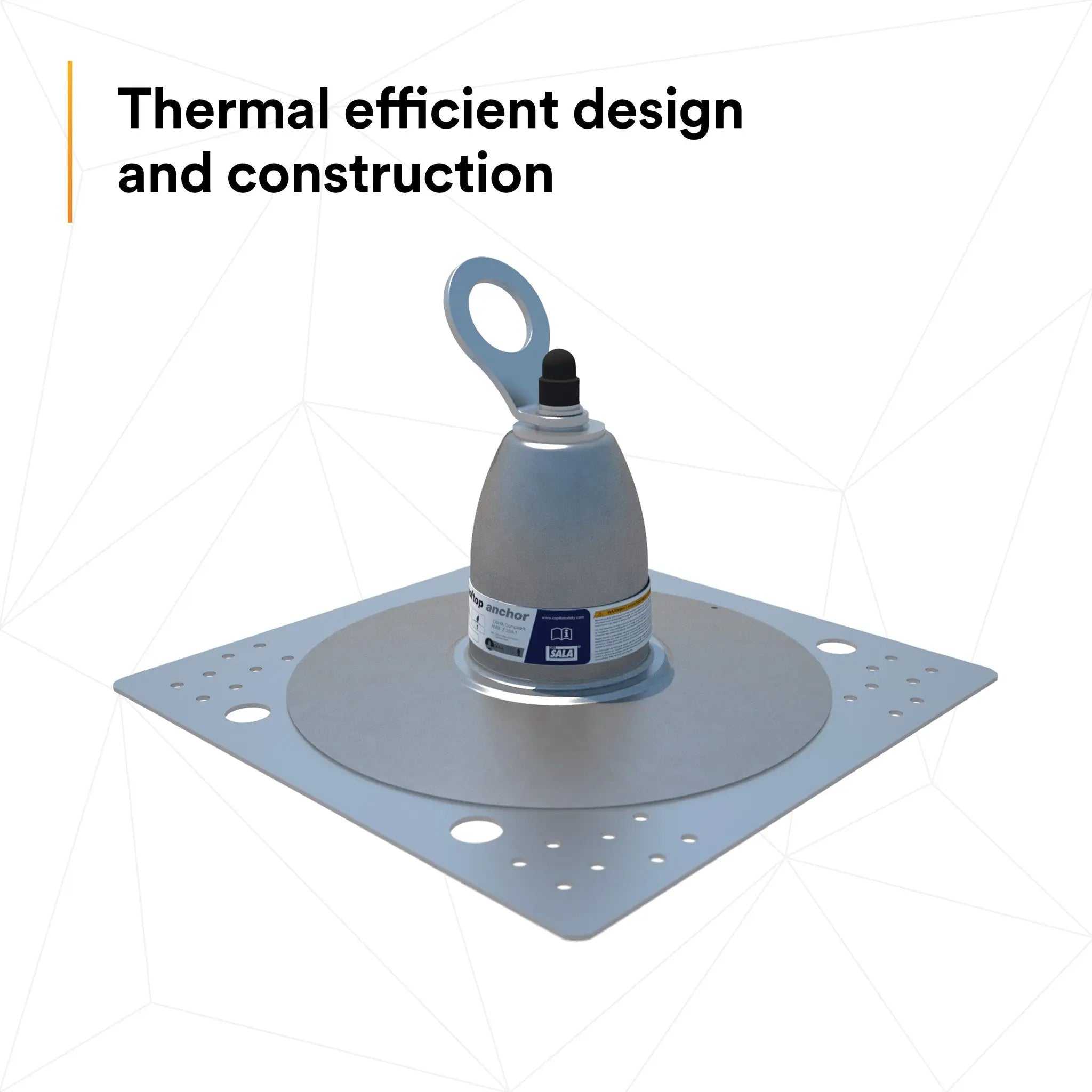 3M DBI-SALA Roof Top Anchor 2100142, 1 EA, 5th image