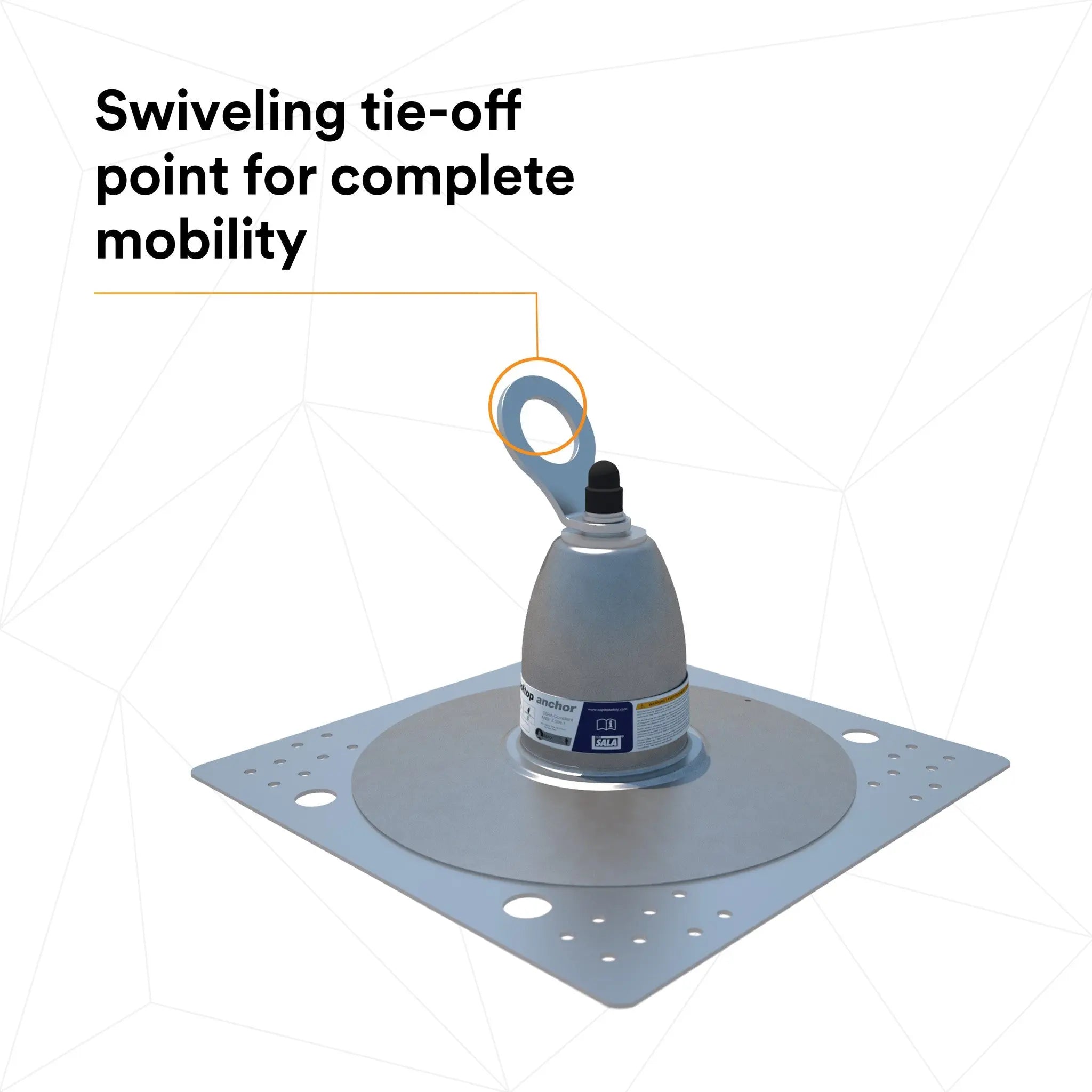 3M DBI-SALA Roof Top Anchor 2100142, 1 EA, 7th image