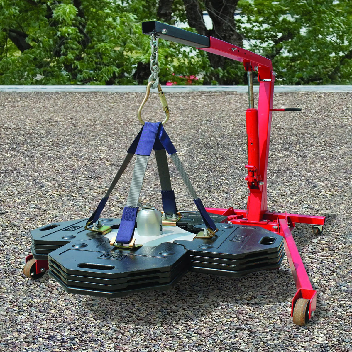 3M DBI-SALA Roof Top Freestanding Counterweight Anchor 2100185 1 EA, Application
