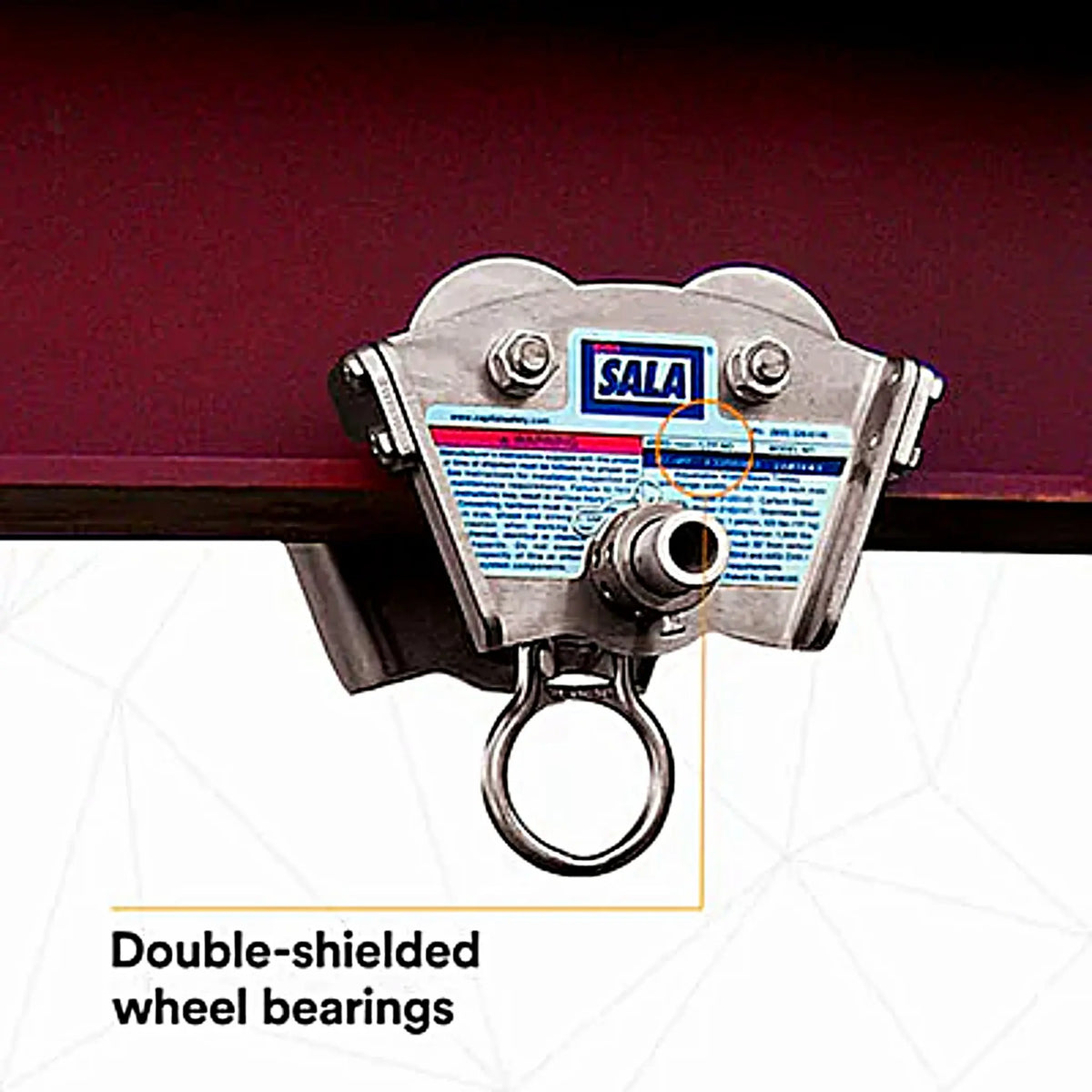 3M DBI-SALA Trolley, Stainless Steel 2103147, 1 EA, 9th Image
