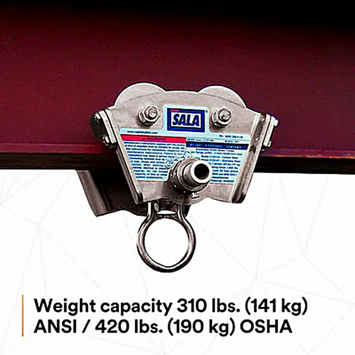 3M DBI-SALA Trolley, Stainless Steel 2103147, 1 EA, 10th Image