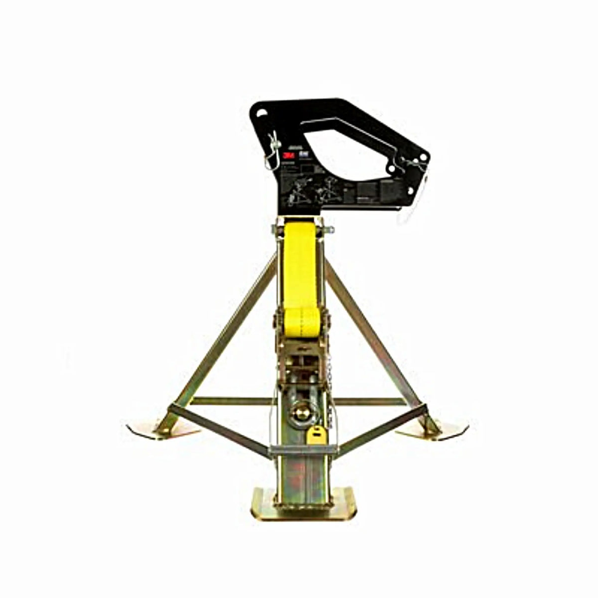 Swiveling roof anchor. Installs to rebar ring during pre-cast concrete work providing an anchorage point for an SRL. Secondary attachment available for an horizontal lifeline.