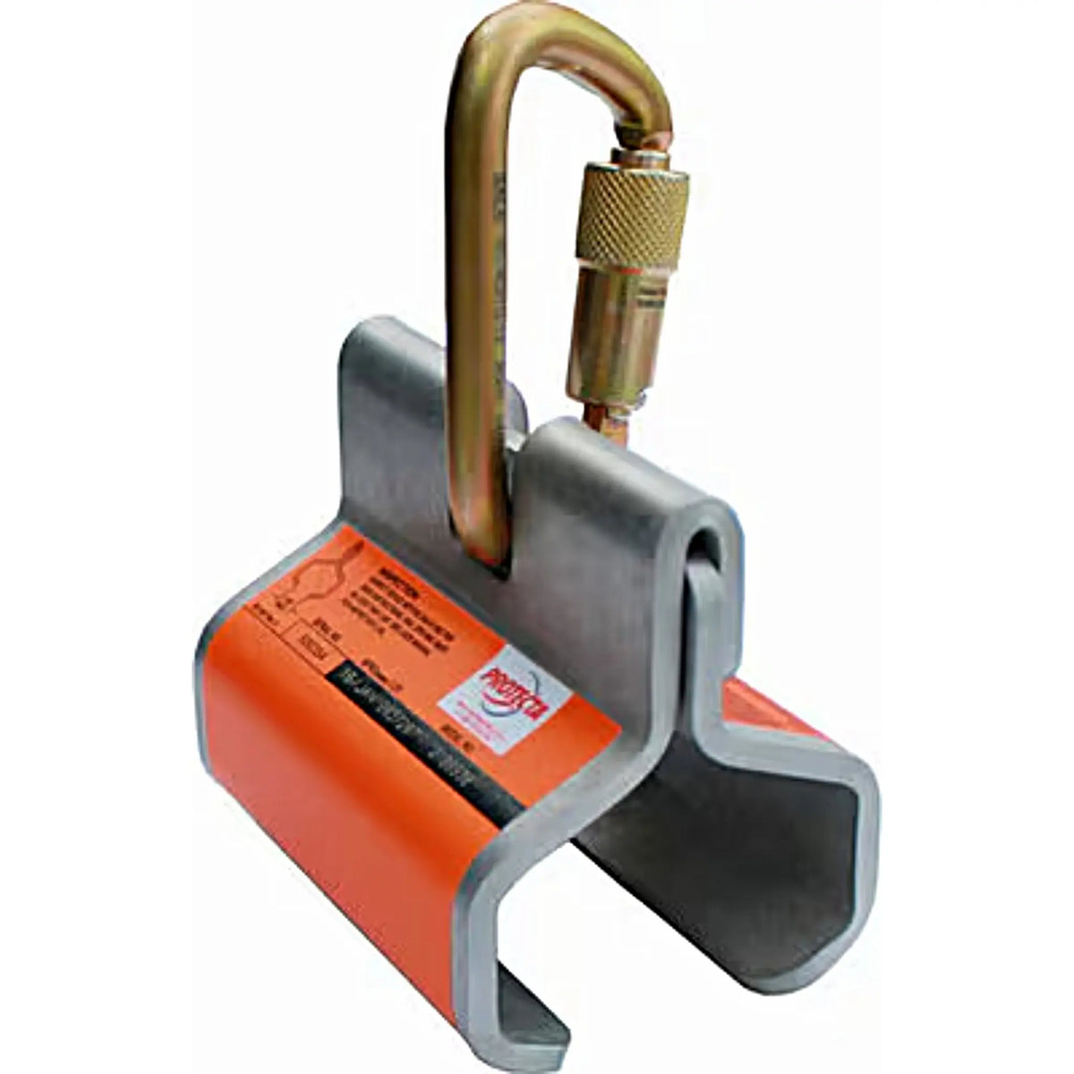 3M PROTECTA RailDog Hi-Vis Sliding Rail Anchor 2199938 Orange 1 EA Case, Main Image