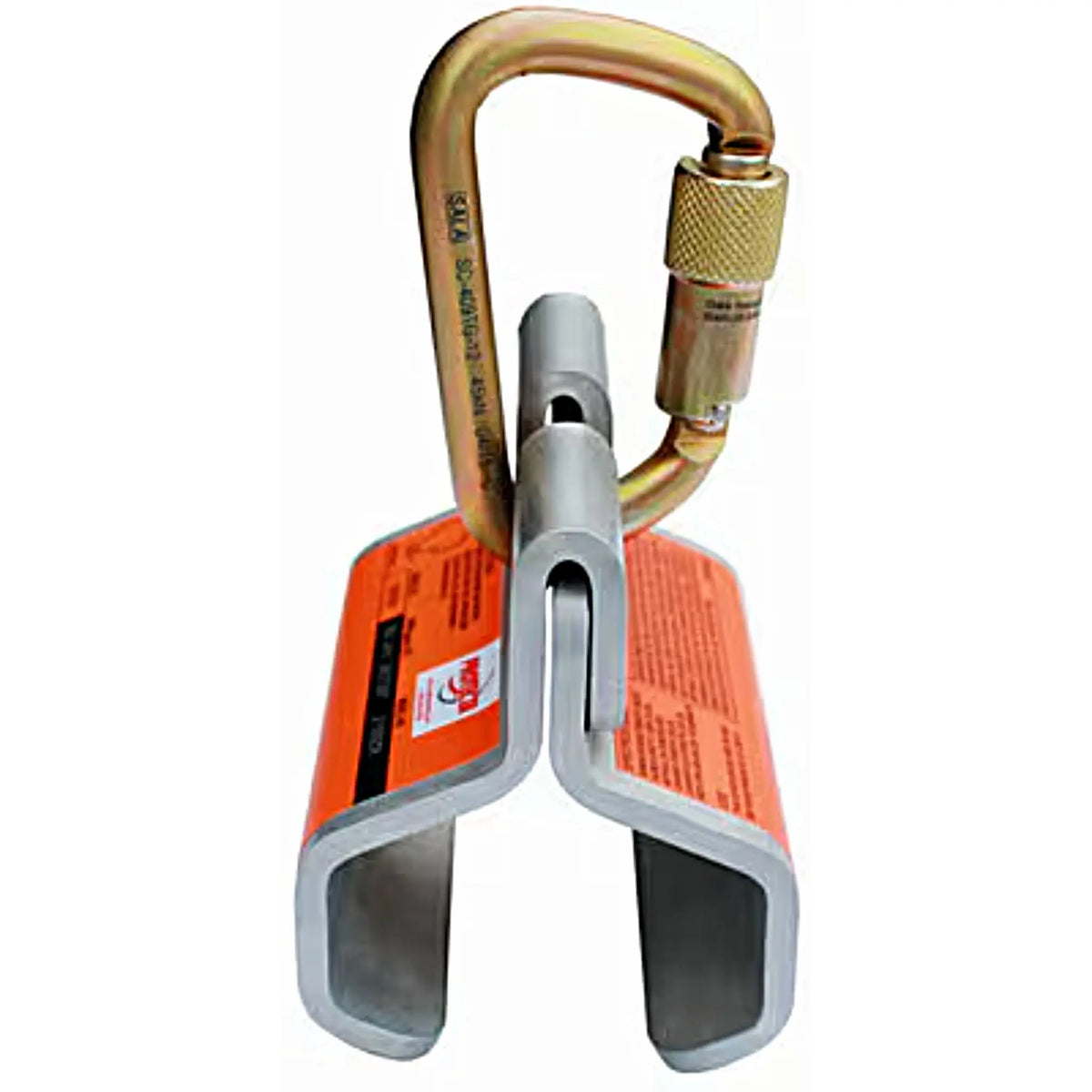 3M PROTECTA RailDog Hi-Vis Sliding Rail Anchor 2199938 Orange 1 EA Case, Center