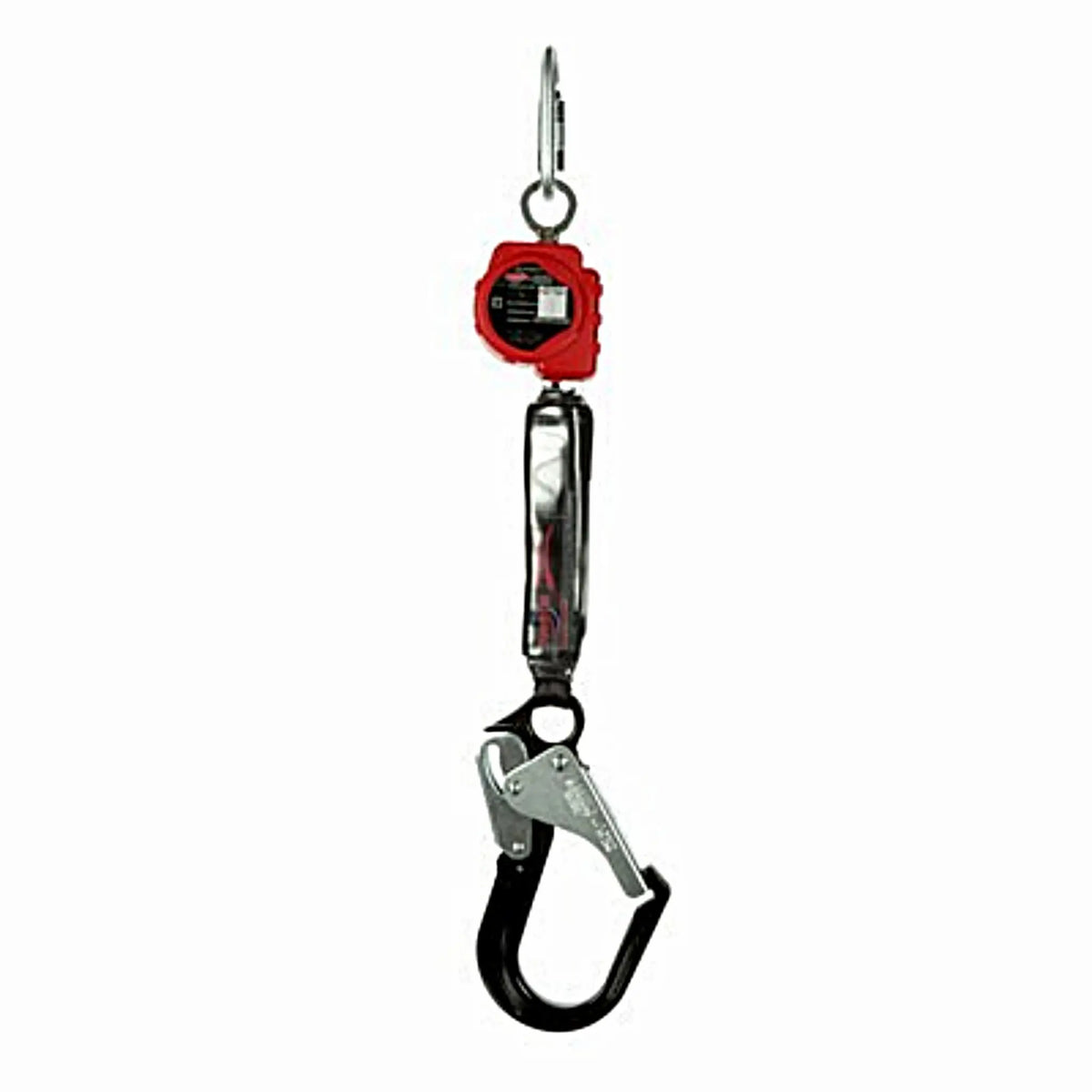 3M PROTECTA Rebel Personal Self Retracting Lifeline - Single-leg Web 3100477 Red 6 ft. Aluminum Rebar Hook 1 EA Case, 2nd image