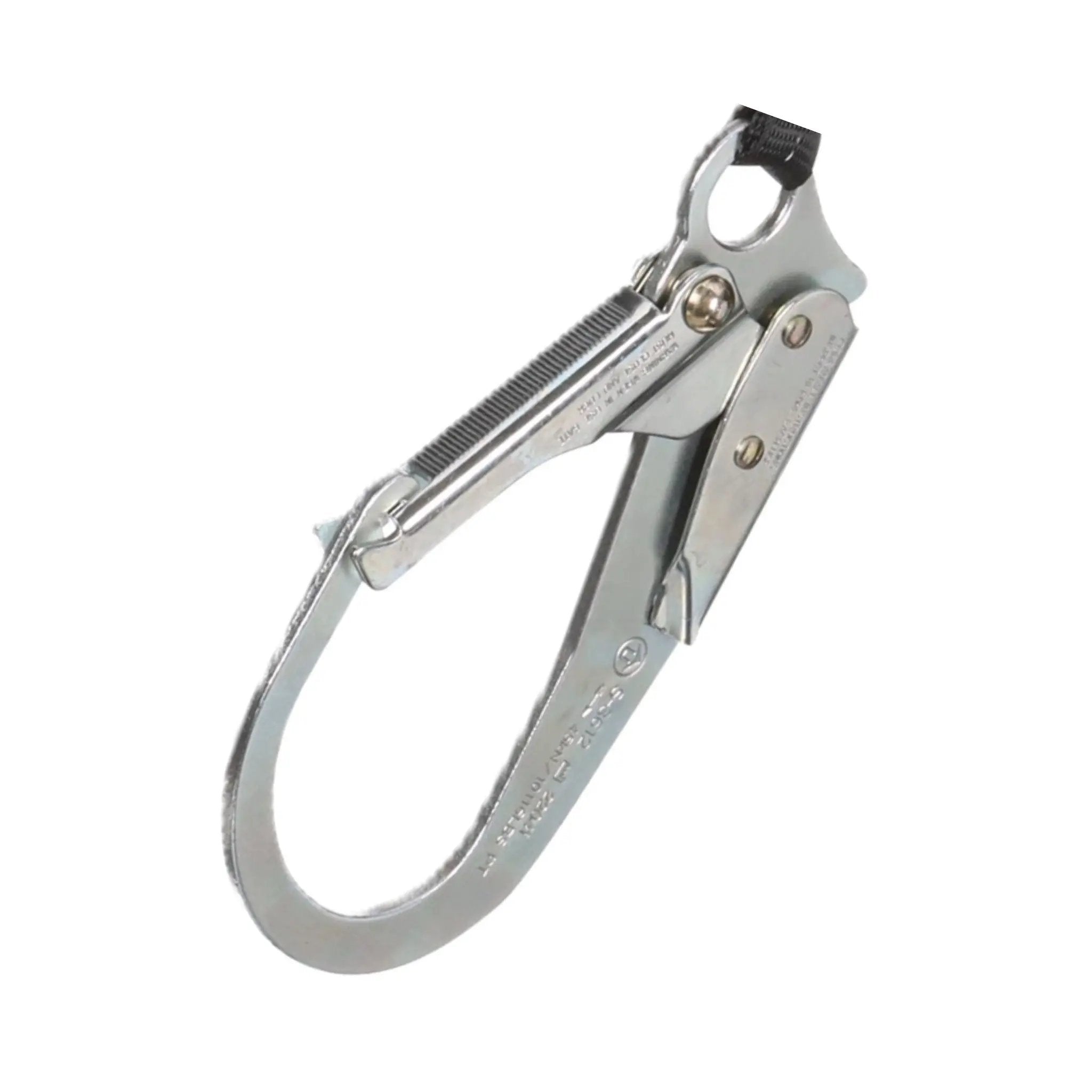 3M Protecta 7100319944 3100512 Twin-Leg Self-Retracting Lifeline with Carabiner, Web, Steel Rebar Hook, 6ft, 1 Each 