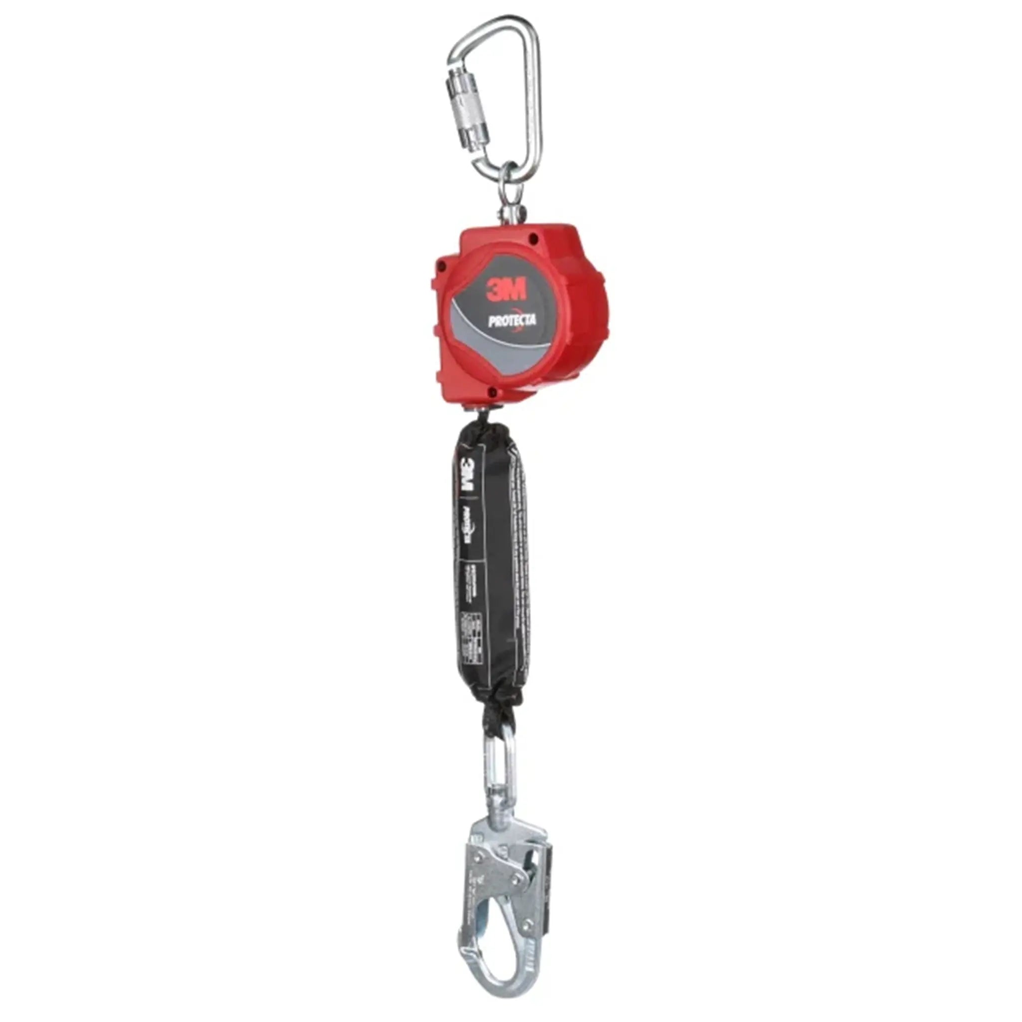 3M Protecta 3100514 Self-Retracting Lifeline with Carabiner, Web, Swivel Snap Hook, 11 Feet, 1 Each, Back