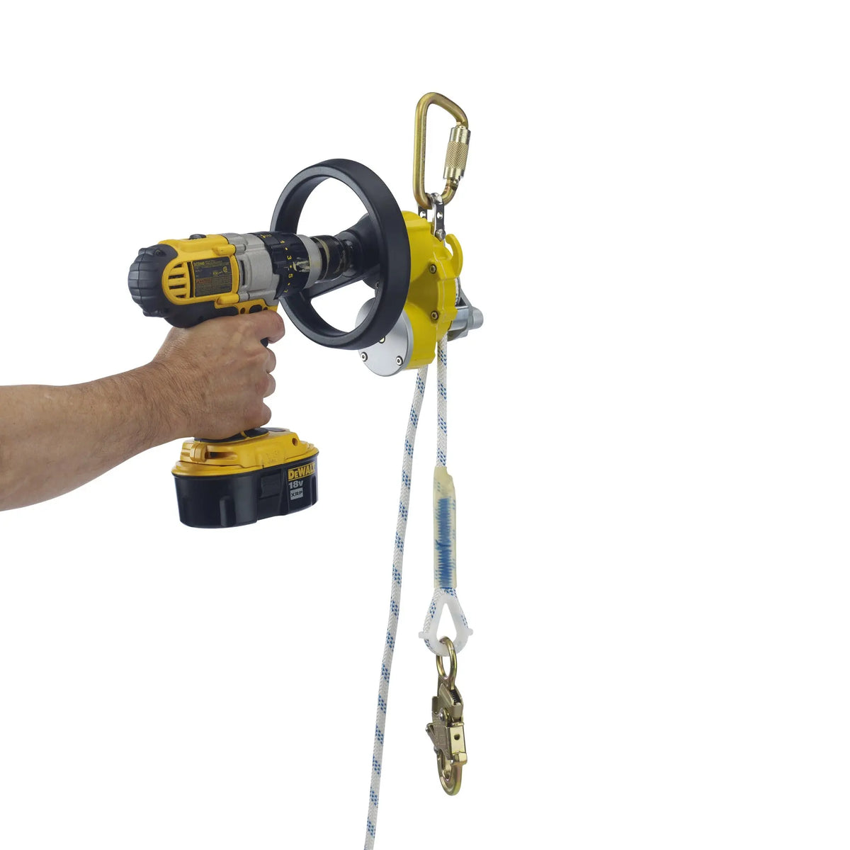 3M DBI-SALA Rollgliss R550 Rescue and Descent Device 3326100 Yellow 100 ft. (30.5 m) 1 EA, 4th image