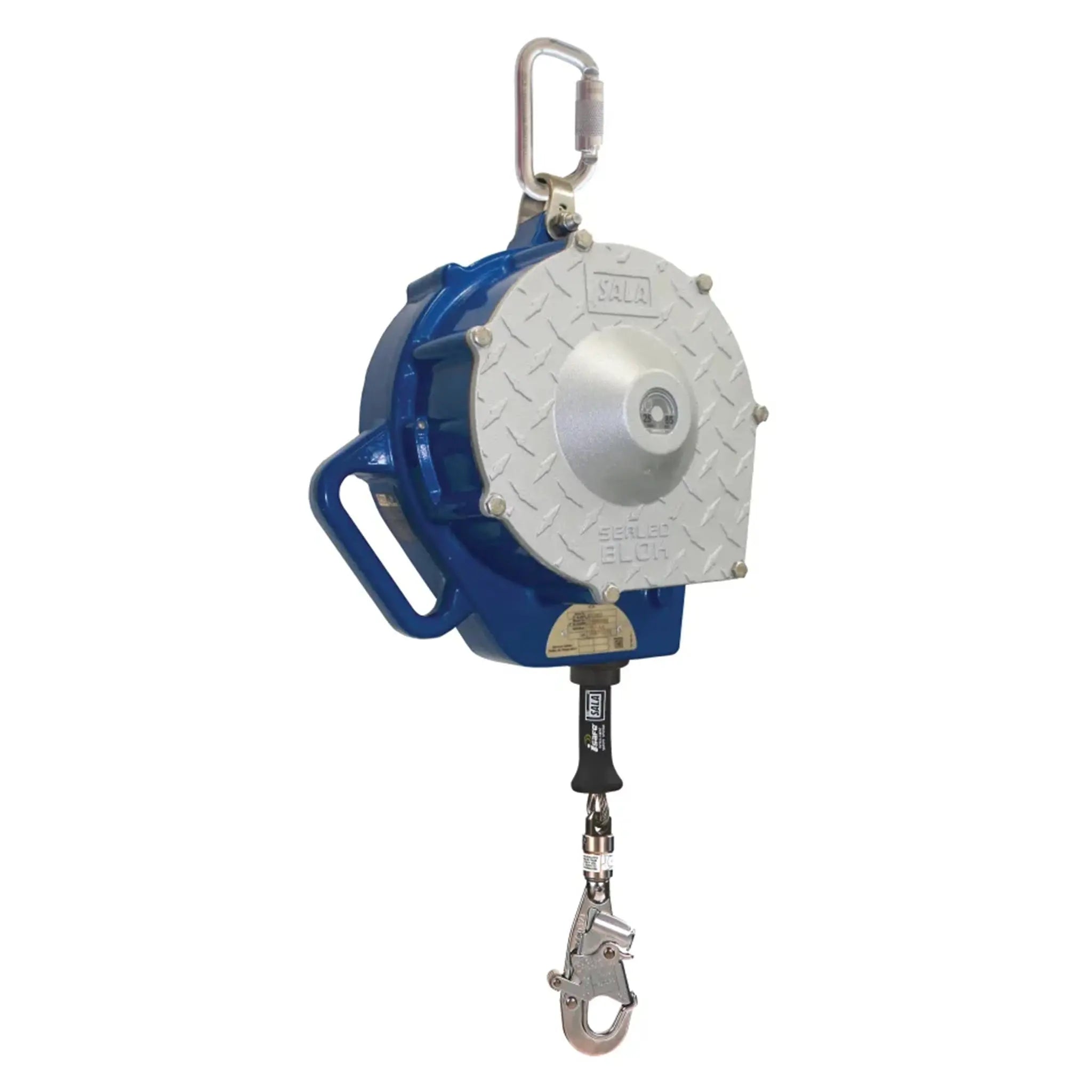 3M DBI-SALA 3400169 Sealed-Blok Self-Retracting Lifeline, Stainless Steel Cable, Blue, 85 ft, 1 Each