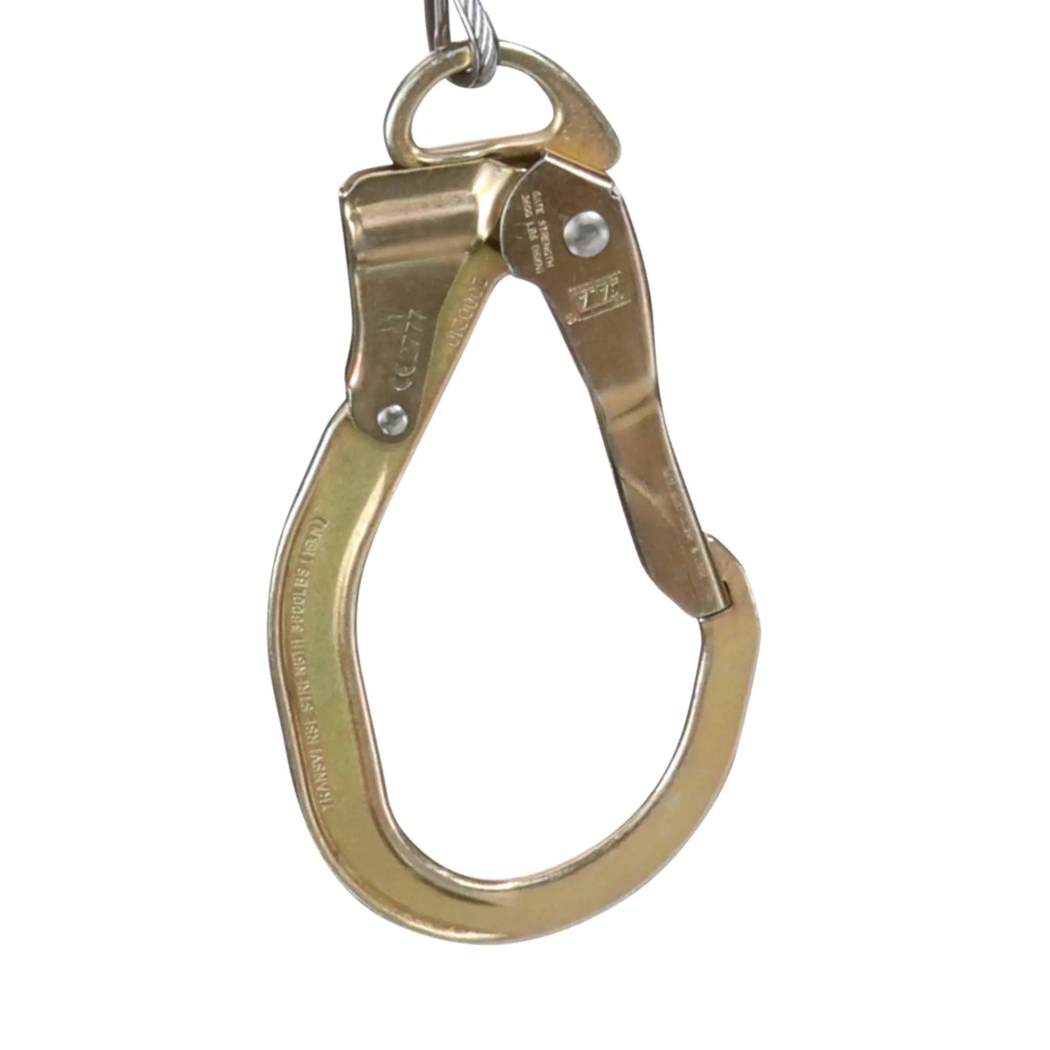 3M DBI-Sala 7012819222 3500276 Nano-Lok Edge Twin-Leg Personal Self-Retracting Lifeline, Galvanized Cable, 8ft, 1 Each 