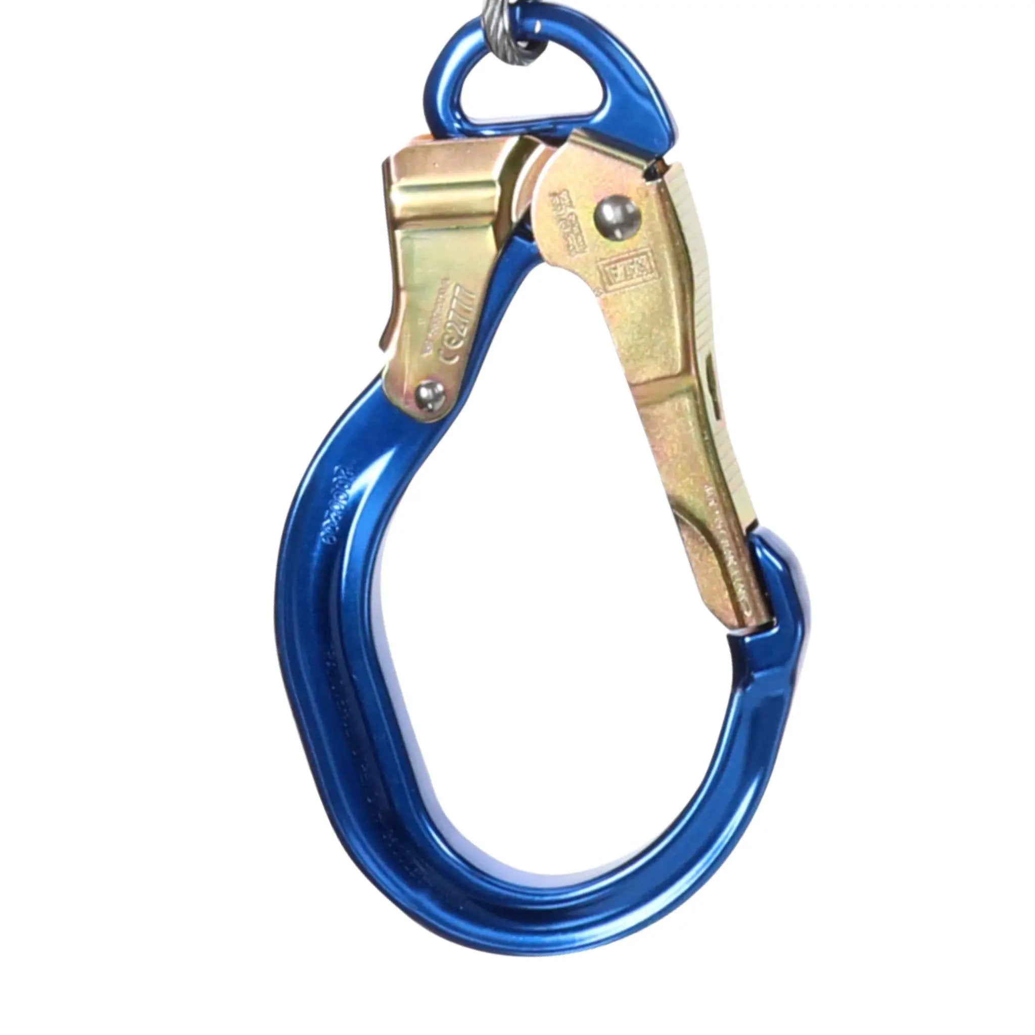 3M DBI-Sala 7012819223 3500277 Nano-Lok Edge Twin-Leg Personal Self Retracting Lifeline Cable, Aluminum Rebar Lock Hook, Class 2 ANSI, 8 ft, 1 Each 