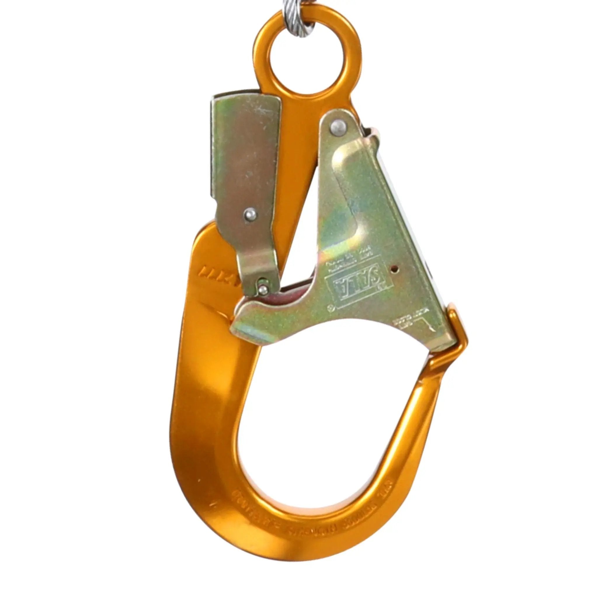 3M DBI-Sala 7012819226 3500280 Nano-Lok Edge Twin-Leg Personal Self Retracting Lifeline, Cable, Aluminum Rebar Hook, Class 2, ANSI, 8 ft, 1 Each 