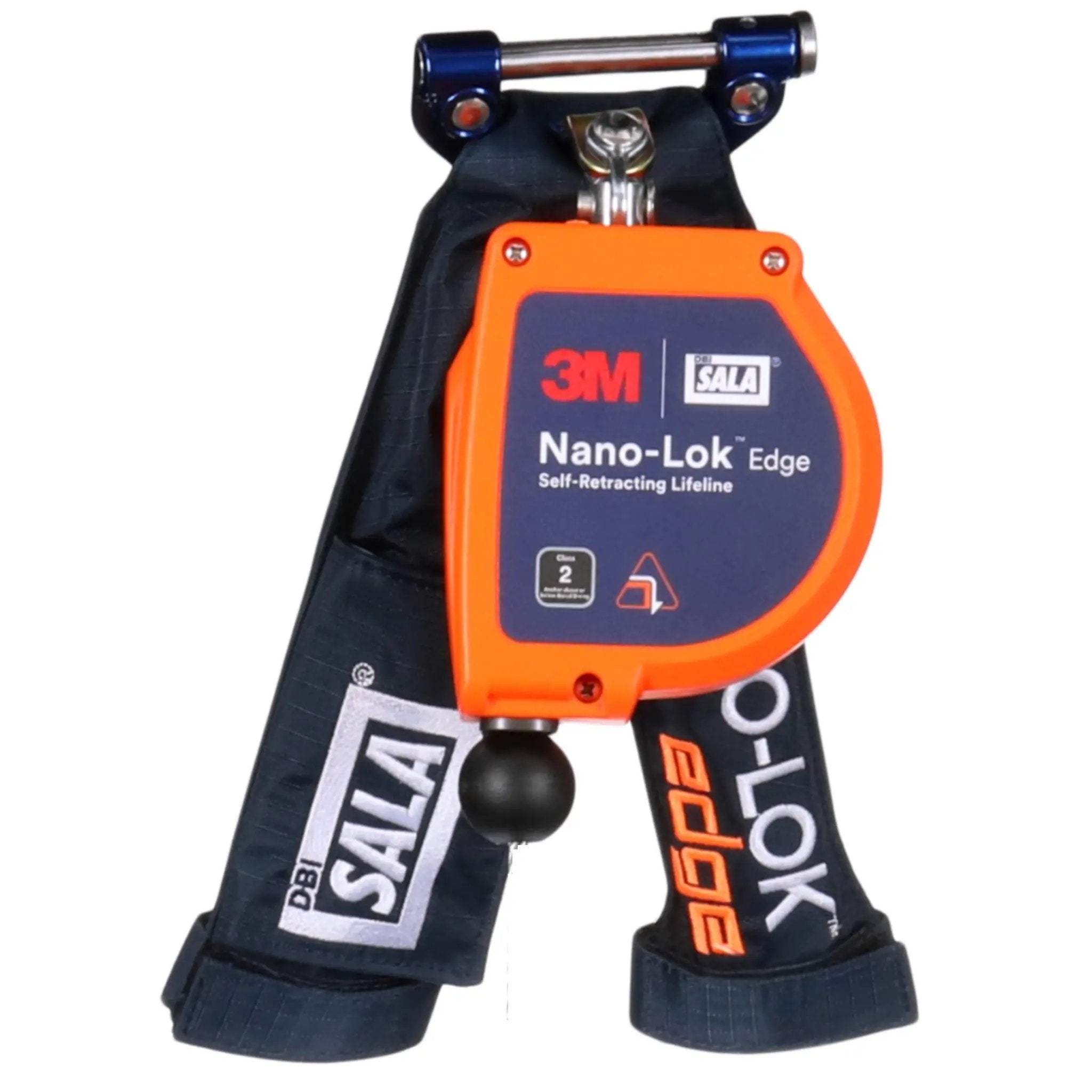 3M DBI-Sala 7012828694 3500293 Nano-Lok Edge Personal Self-Retracting Lifeline, Galvanized Cable, 8 ft, 1 Each 