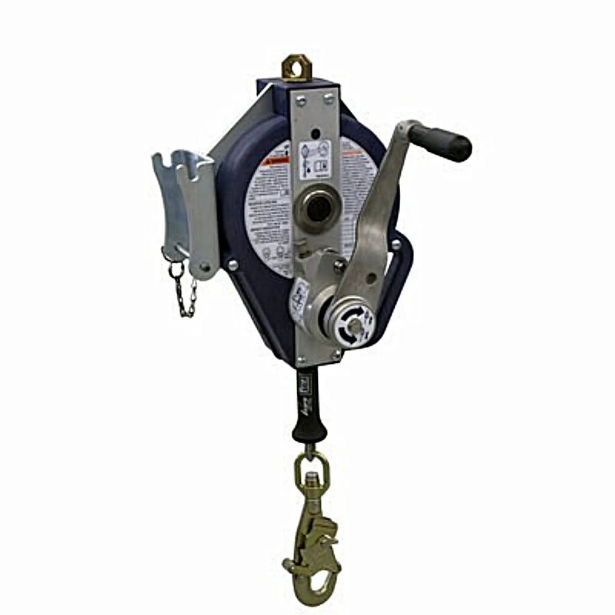 3M DBI-SALA Ultra-Lok Self Retracting Lifeline, Retrieval/Bracket, Cable 3501102, 50 ft. (15.2m), 1 EA, Side