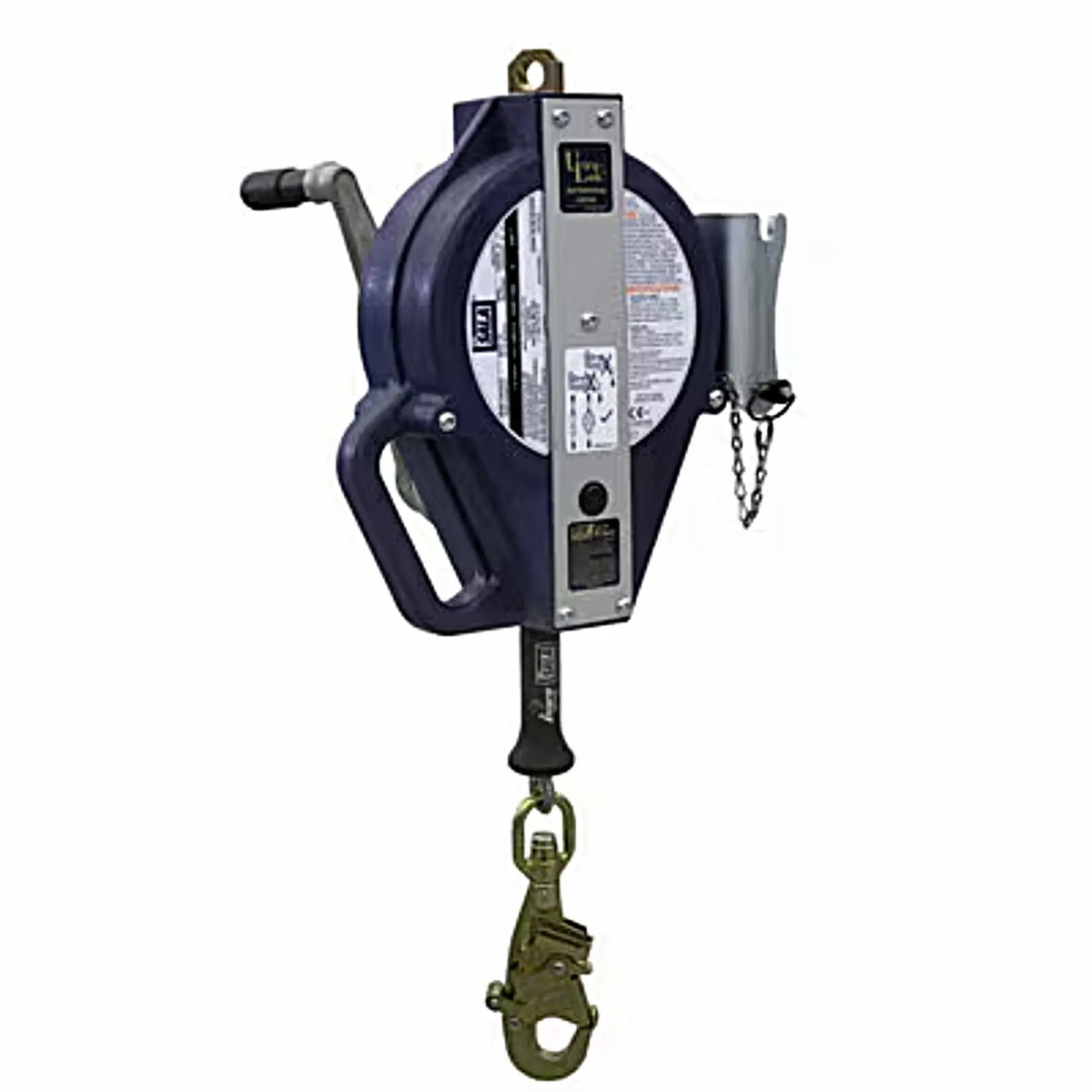 3M DBI-SALA Ultra-Lok Self Retracting Lifeline, Retrieval/Bracket, Cable 3501102, 50 ft. (15.2m), 1 EA, Side