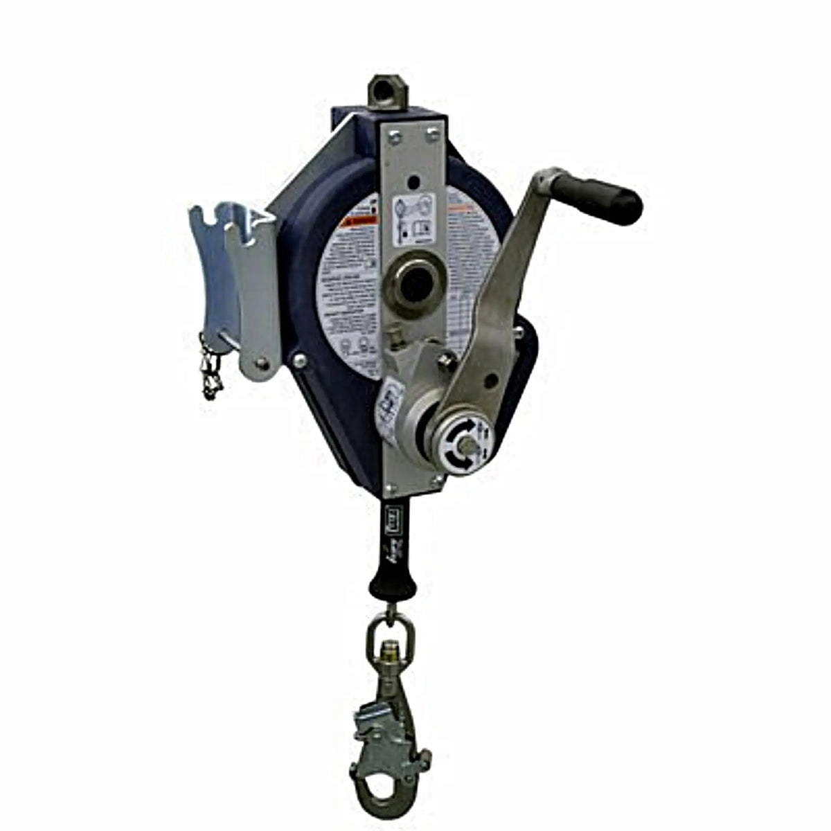 3M DBI-SALA Ultra-Lok Self Retracting Lifeline, Retrieval/Bracket, Cable 3501103, 50 ft. (15.2m), 1 EA, Side