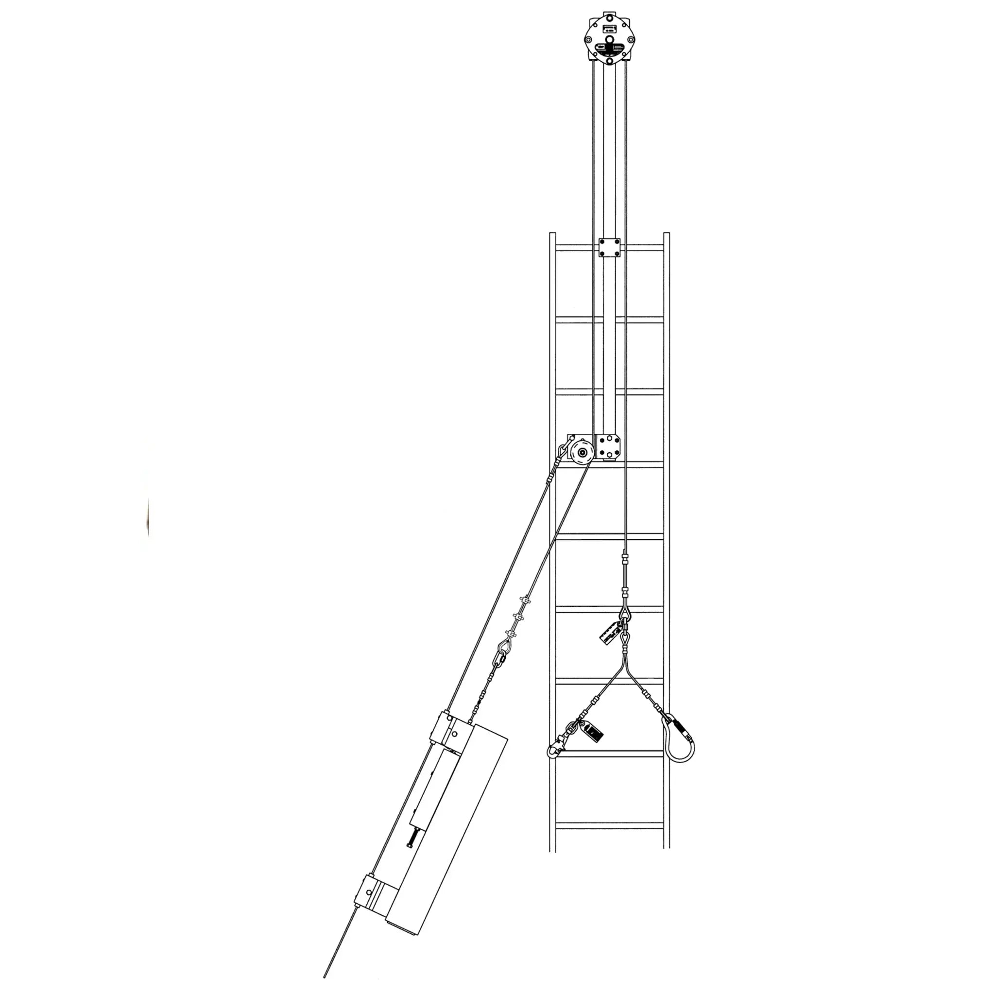 3M DBI-Sala 3511598 SSB Climb Assist Counterweight, 1 Each, Sketch