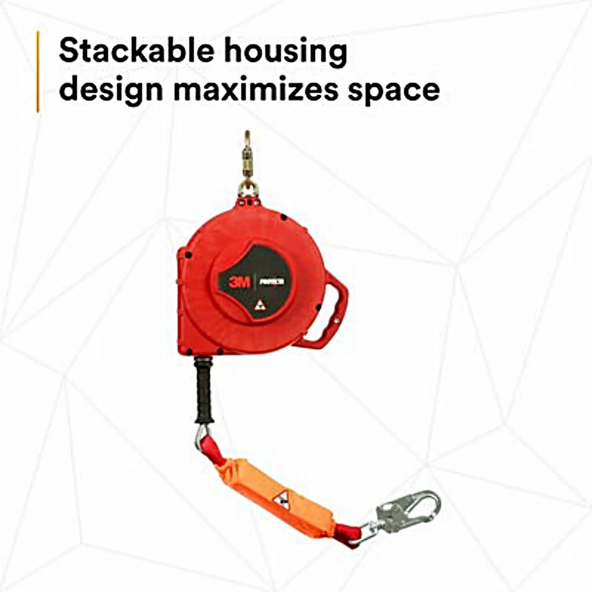 3M PROTECTA Rebel Self Retracting Lifeline Leading Edge Cable 3590548 66 ft. (20.1m) 1 EA, 8th image