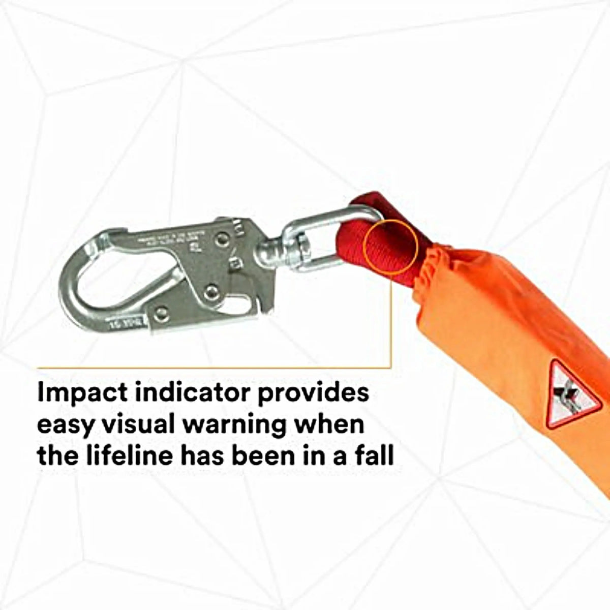 3M PROTECTA Rebel Self Retracting Lifeline Leading Edge Cable 3590548 66 ft. (20.1m) 1 EA, 9th image
