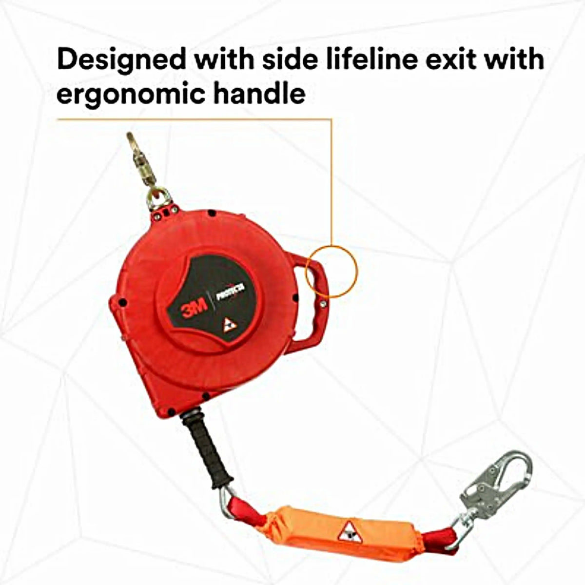 3M PROTECTA Rebel Self Retracting Lifeline Leading Edge Cable 3590548 66 ft. (20.1m) 1 EA, 11th image