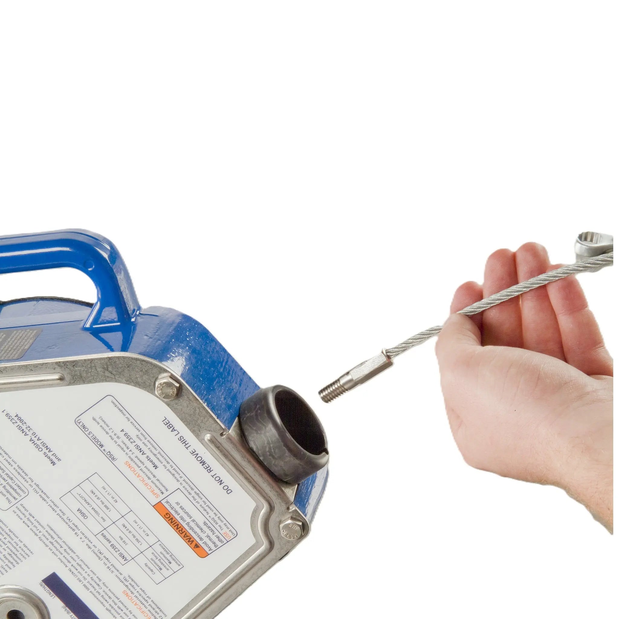 3M DBI-SALA Sealed-Blok Galvanised Cable Assembly with Hook 3900105, 1 EA, 2nd image