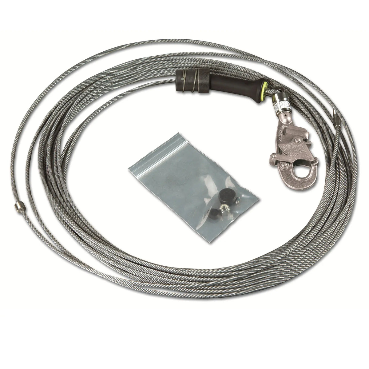 3M DBI-SALA Sealed-Blok Stainless Steel Cable Assembly with Hook 3900111, 1 EA, Main Image