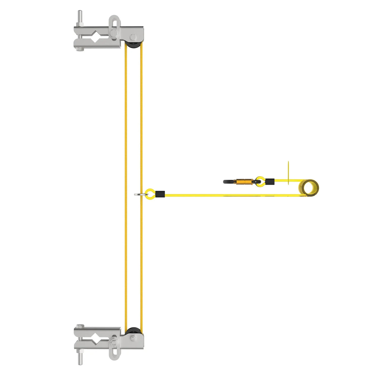 3M DBI-SALA Fixed Ladder SRL Anchor Stainless Steel 6' 6100566 1 Each, 6th image