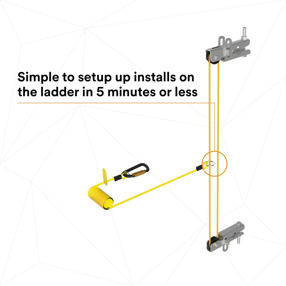3M DBI-SALA Tagline Ladder Anchor 6100566 1 Each
