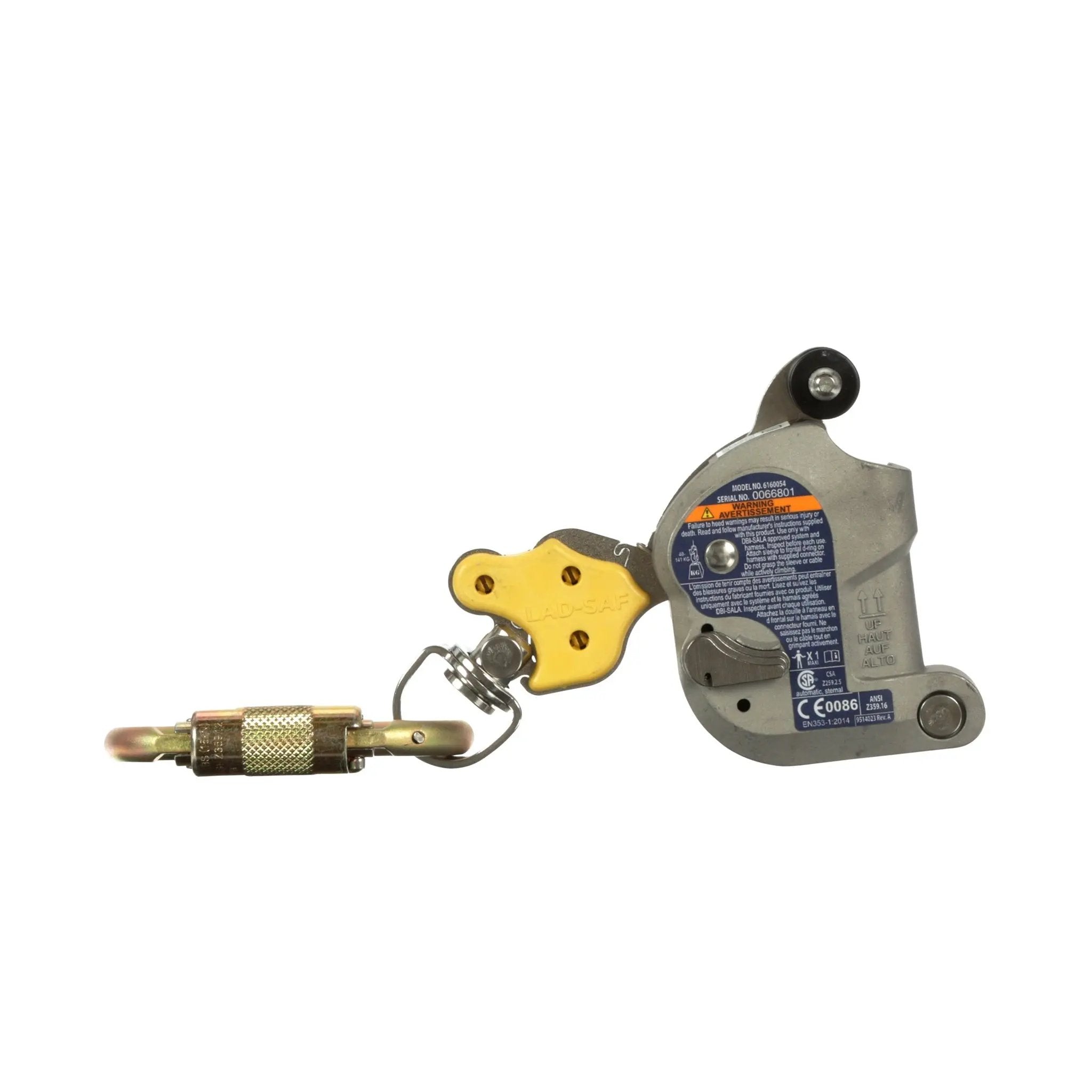 3M DBI-Sala 6160054 Lad-Saf X3 Detachable Cable Sleeve, 9.5MM, 1 Each 