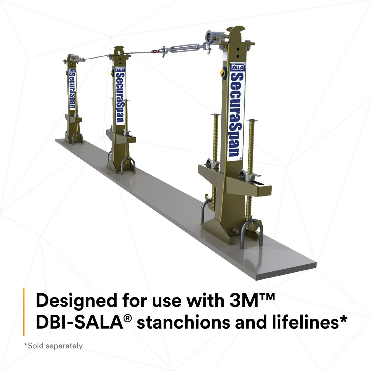 3M DBI-SALA SecuraSpan Loop Rebar HLL Stanchion with Base 7400045, 1 EA, 7th image