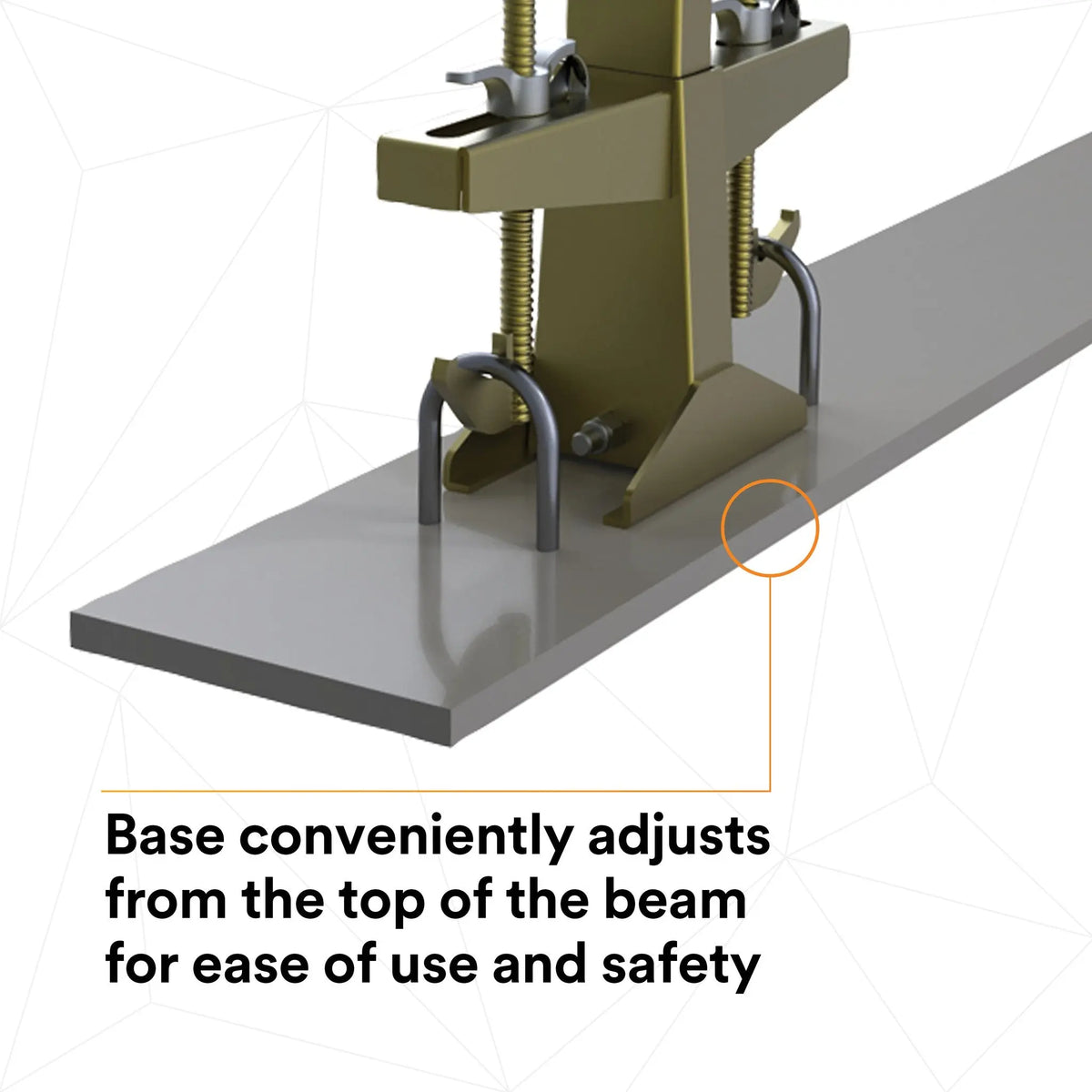 3M DBI-SALA SecuraSpan Loop Rebar HLL Stanchion with Base 7400045, 1 EA, 10th image