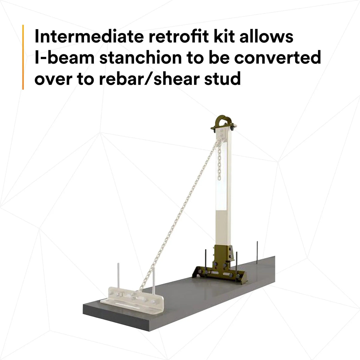 3M DBI-SALA SecuraSpan Rebar Shear Stud HLL Intermediate Retrofit Kit 7400054 1 EA, 2nd image